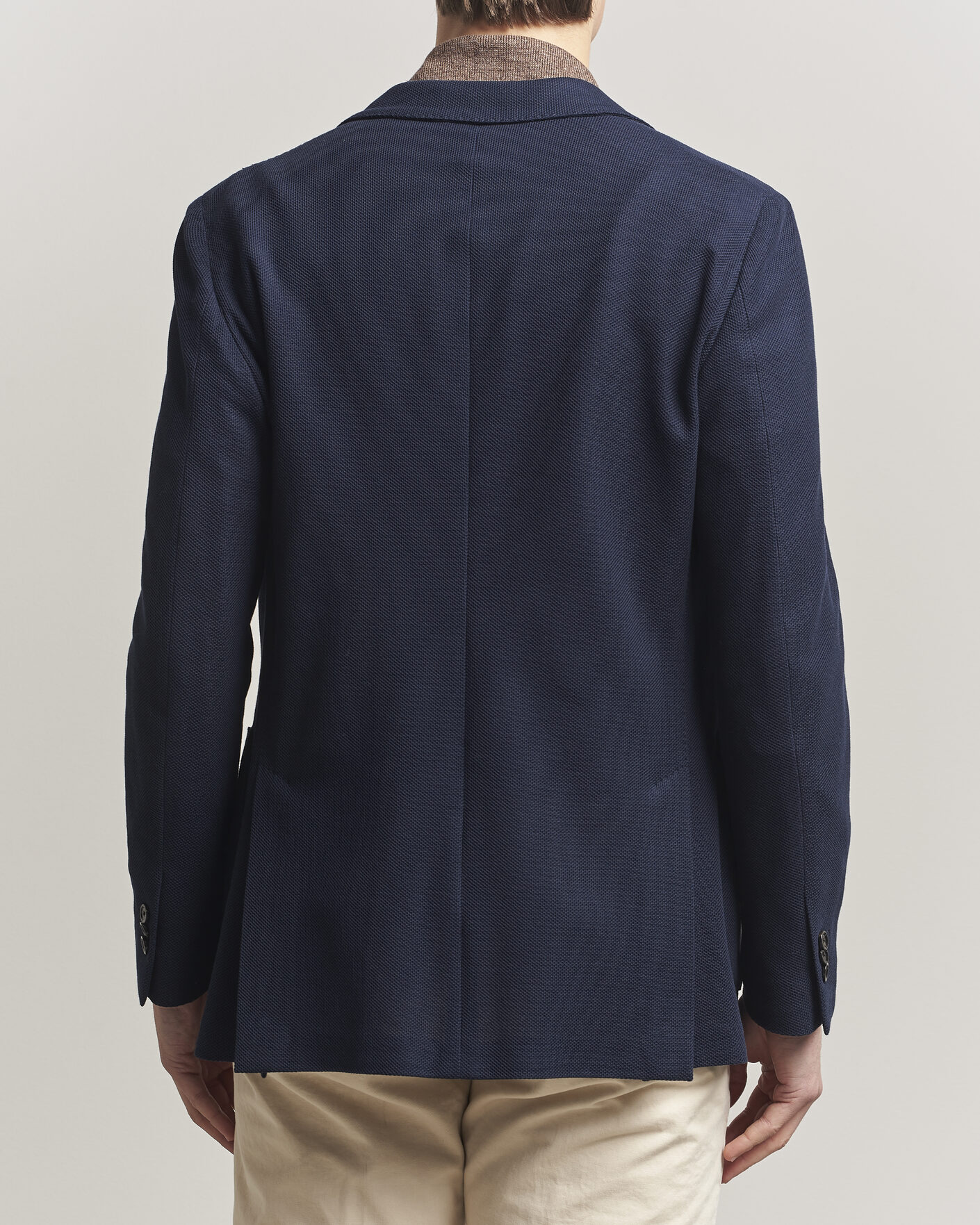 Herren | Sakkos | Lardini | Loro Piana Jersey Piquet Cotton Blazer Navy