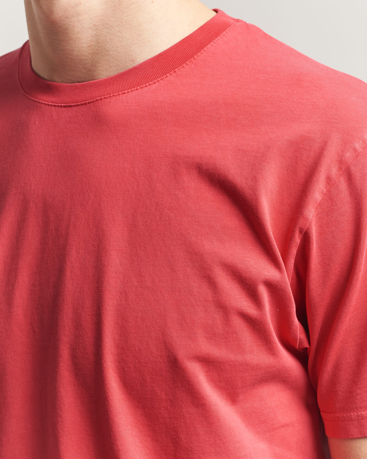 Herren | T-Shirts | Colorful Standard | Classic Organic T-Shirt Faded Red