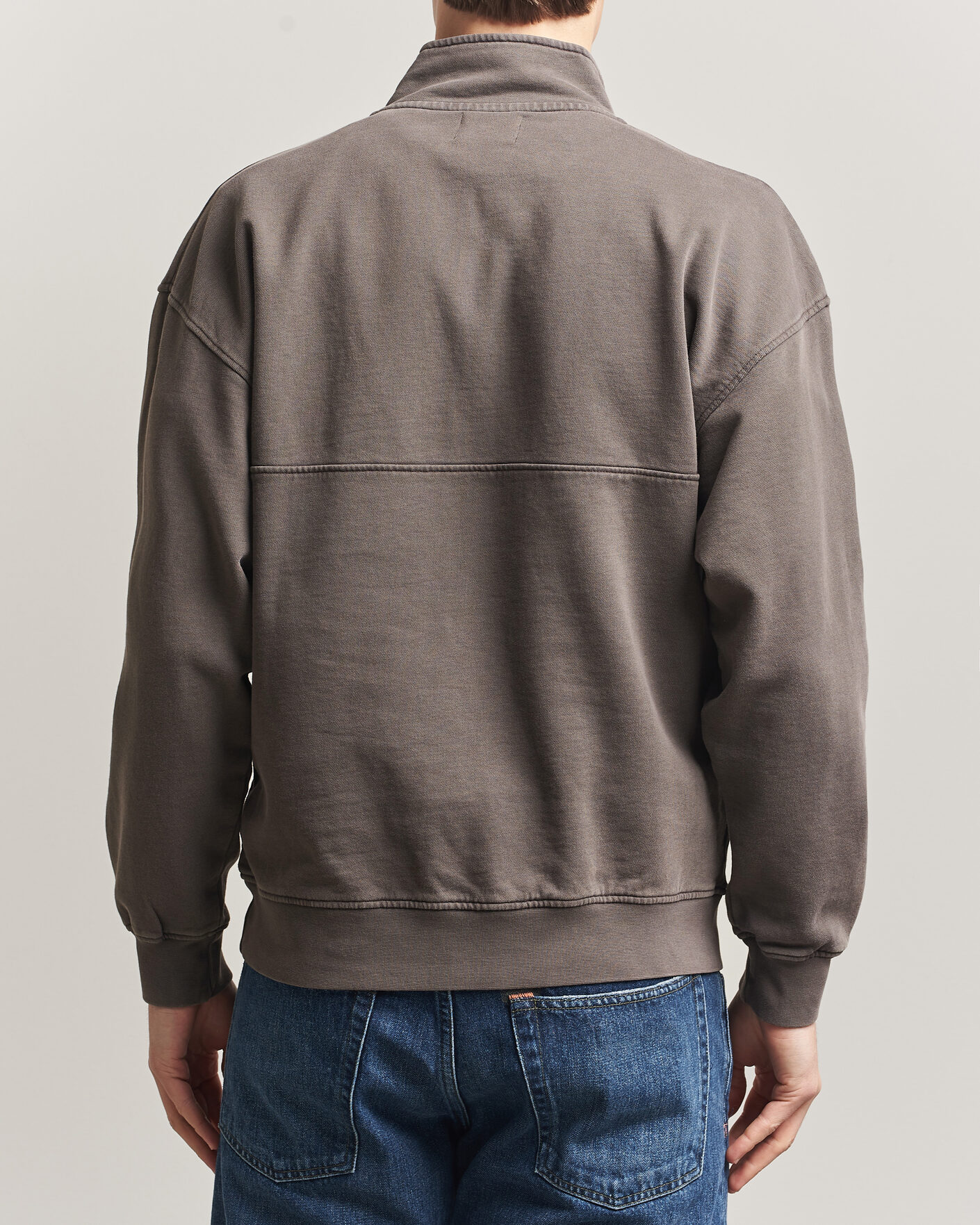 Herren | Pullover | Colorful Standard | Classic Organic Half-Zip Faded Mud
