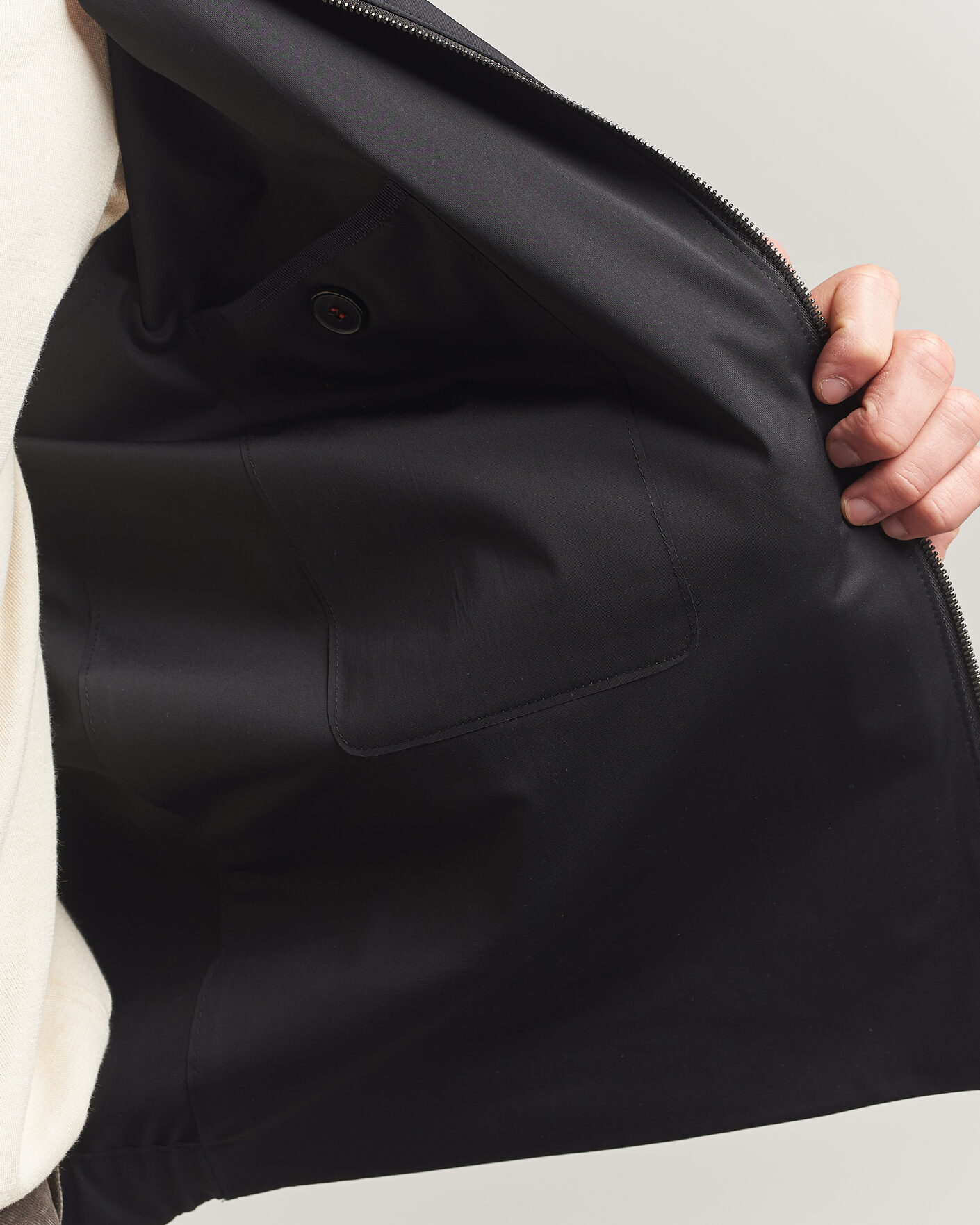 Herren | Jacken | Harris Wharf London | Light Technic Short Jacket Black