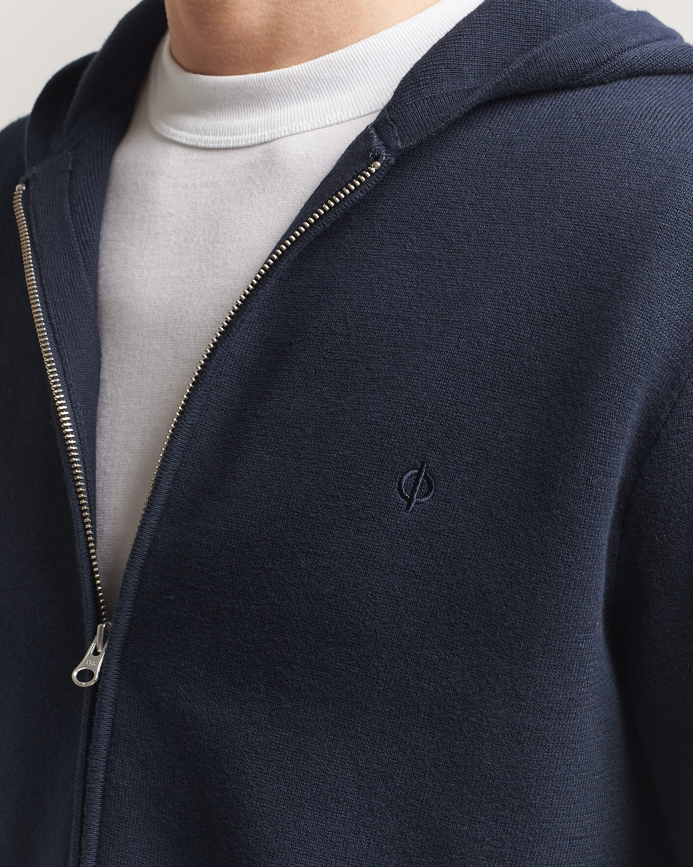 Herren | Pullover | Samsøe Samsøe | Niklas Full Zip Hoodie Salute Navy