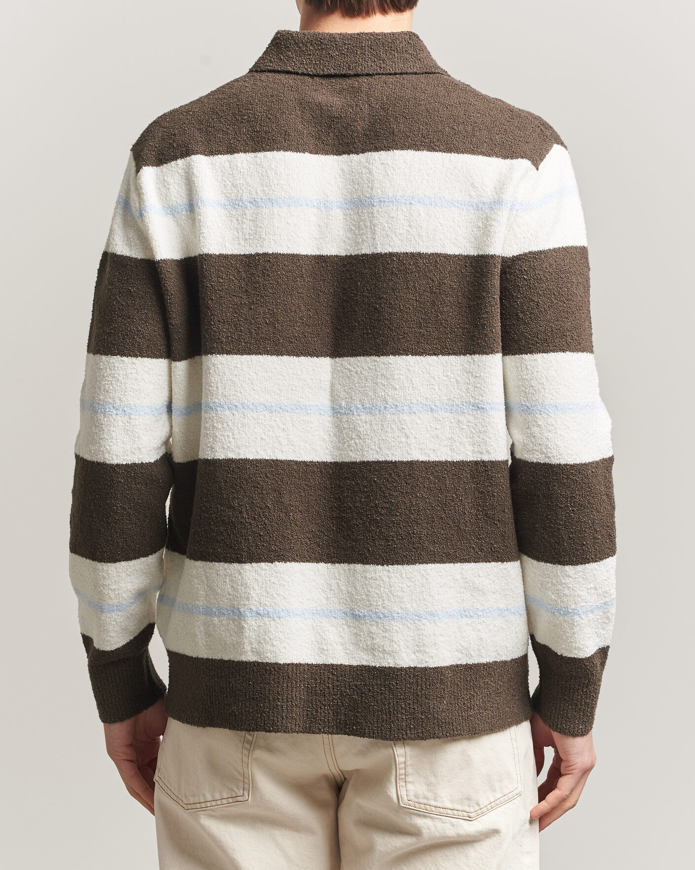 Herren | Pullover | Samsøe Samsøe | Nino Knitted Polo Black Olive/White