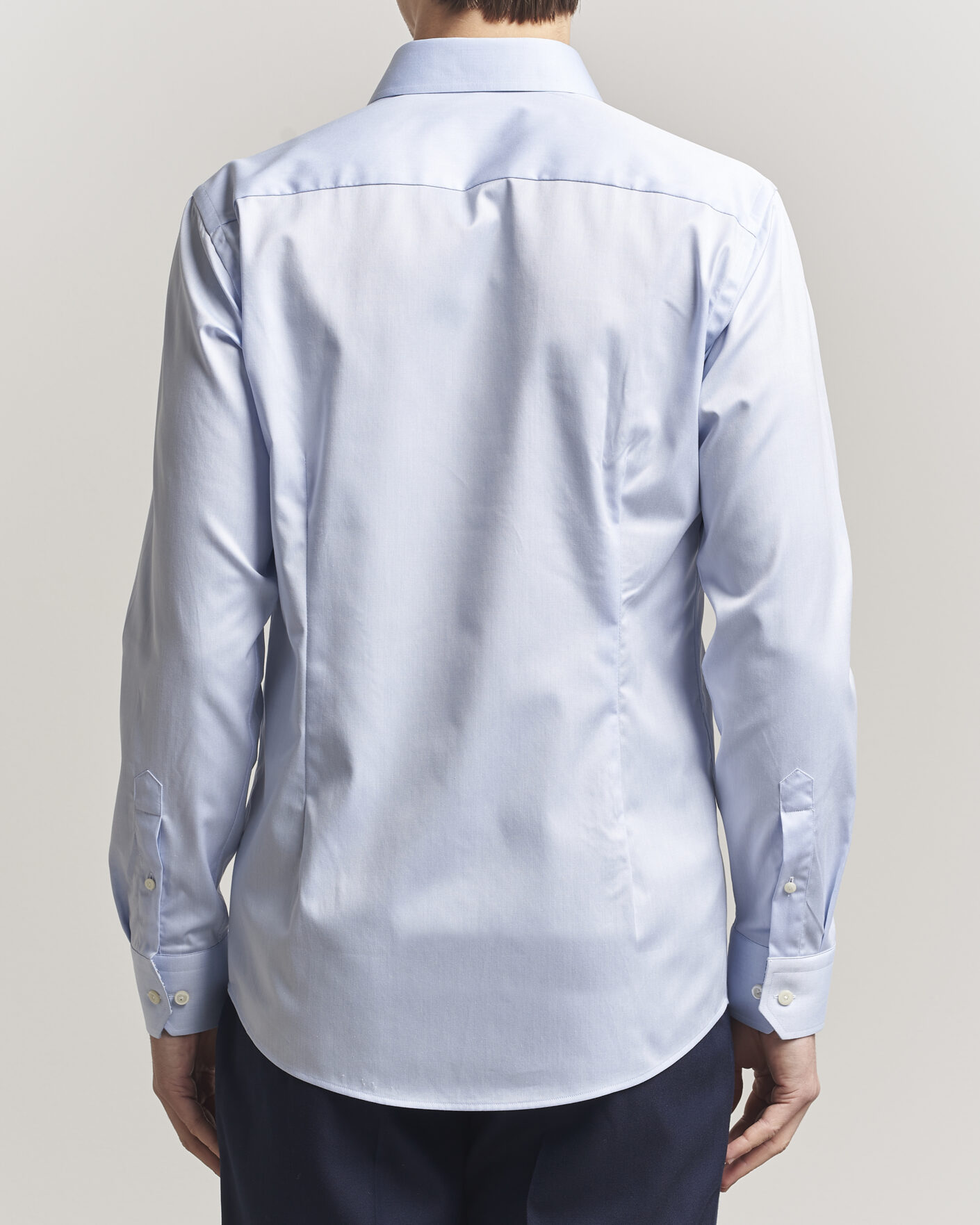 Herren | Hemden | Eton | Slim Fit Signature Twill Contrast Shirt Light Blue