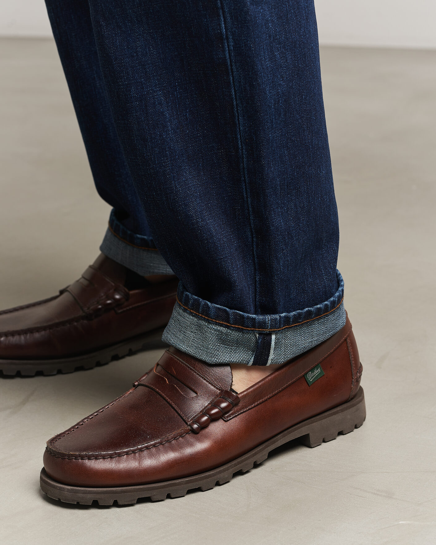 Herren | Jeans | Drake's | 5-Pocket Japanese Selvedge Denim Stone Wash