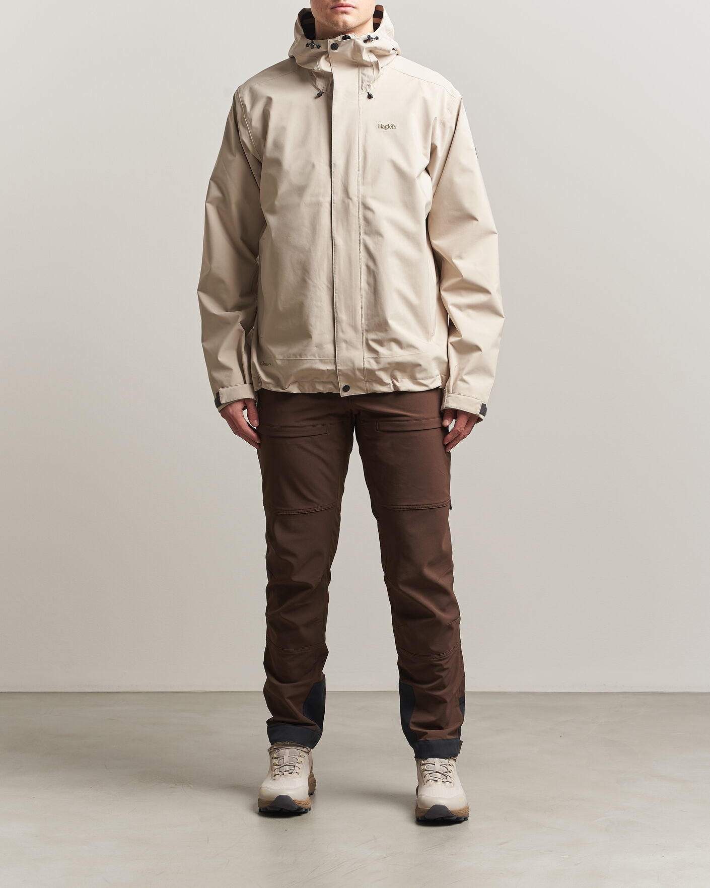 Herren | Jacken | Haglöfs | Breeze Proof Jacket Chalk Beige