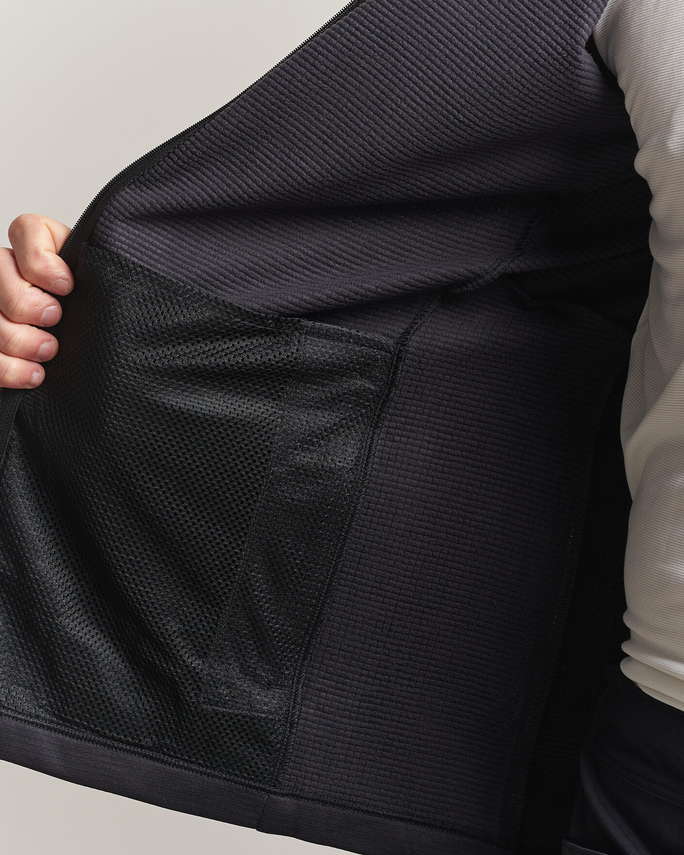 Herren | Pullover | Haglöfs | Korp Mid Fleece Hood True Black