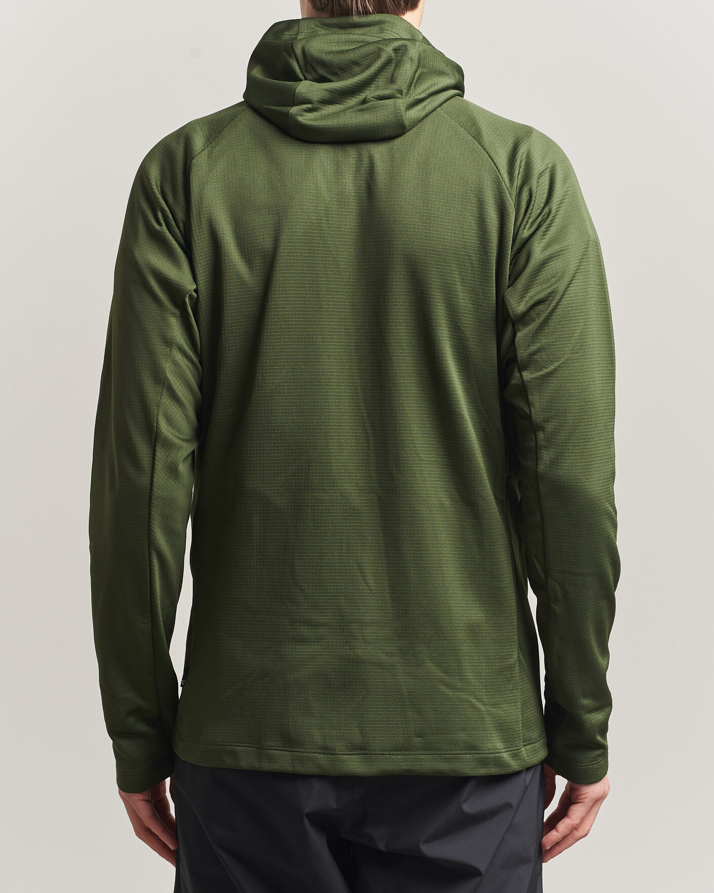 Herren | Pullover | Haglöfs | Korp Mid Fleece Hood Seaweed Green