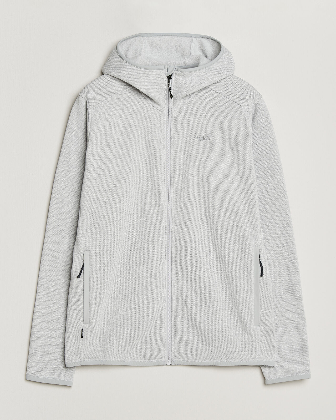 Herren | Pullover | Haglöfs | Swook II Mid Hood Stone Grey