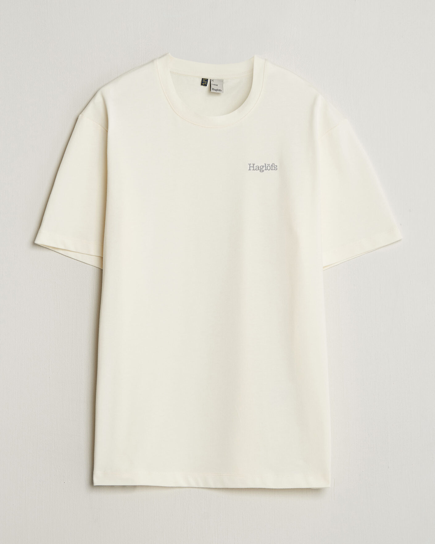Herren | T-Shirts | Haglöfs | Organic Cotton T-Shirt Soft White