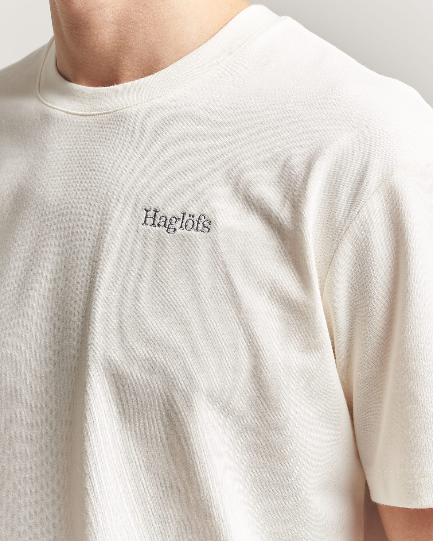 Herren | T-Shirts | Haglöfs | Organic Cotton T-Shirt Soft White