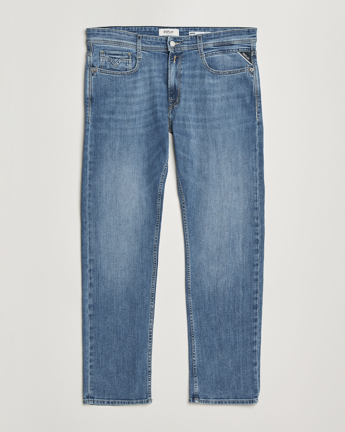 Herren | Jeans | Replay | Rocco Comfort Fit Powerstretch Jeans Light Blue