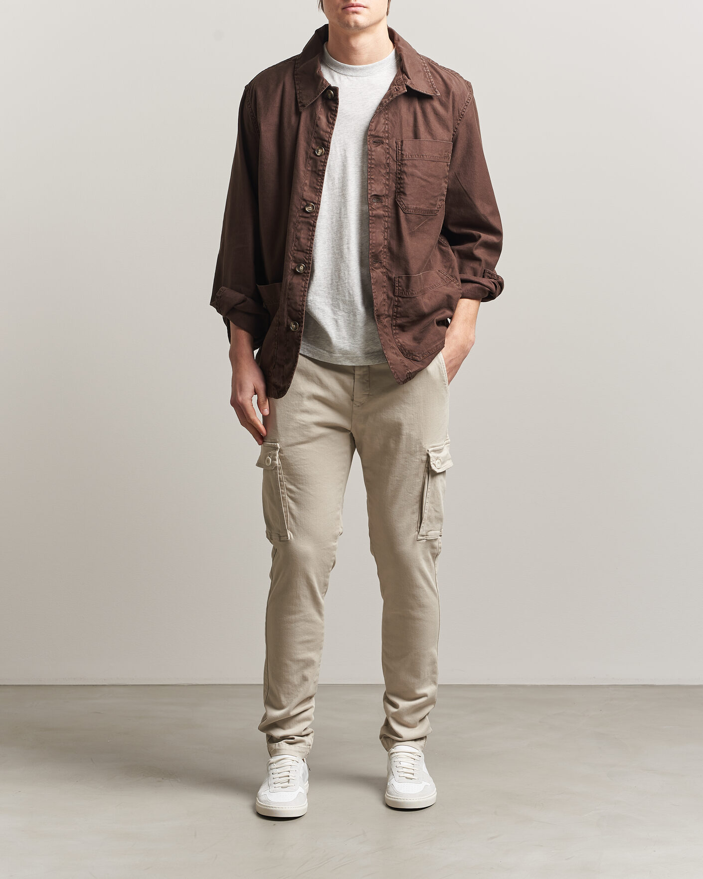 Herren | Hosen | Replay | Jaan Hyperflex Cargo Pants Ivory