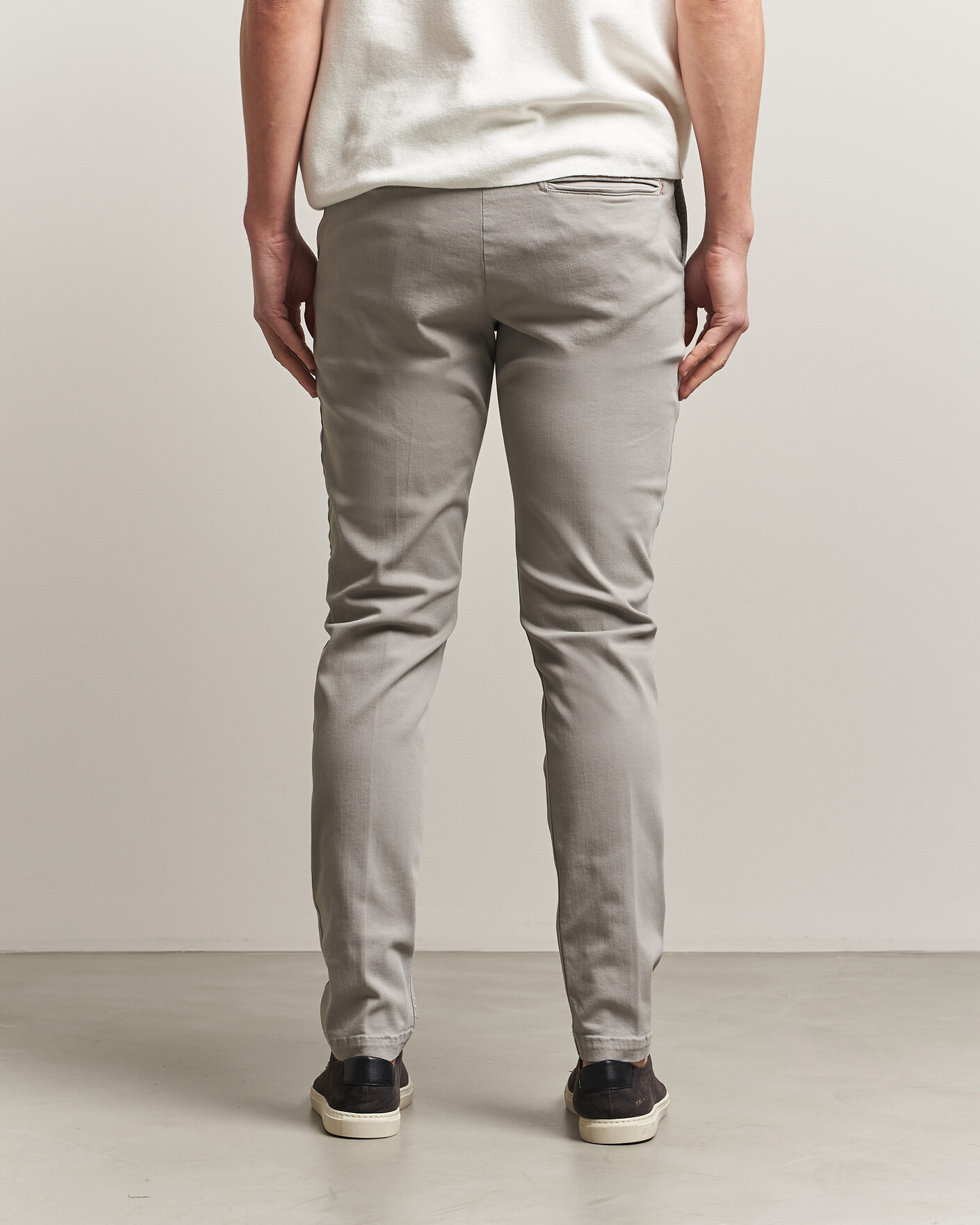 Herren | Hosen | Replay | Benni Hyperflex X-Lite Chinos Light Grey