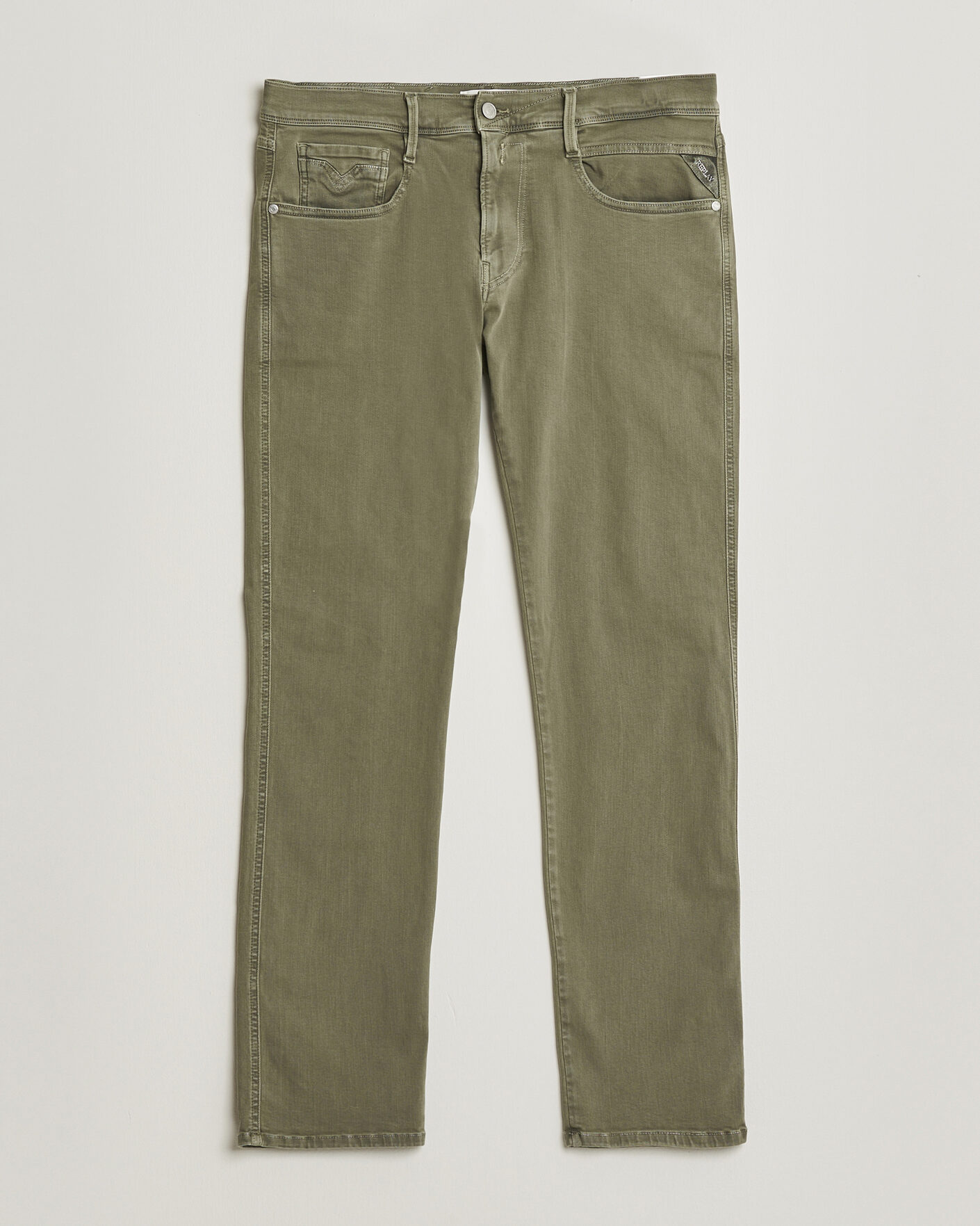 Herren | Hosen | Replay | Anbass Hyperflex X.Lite 5-Pocket Pants Military Green