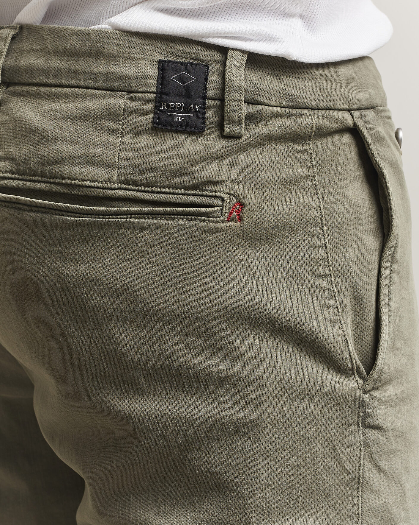 Herren | Shorts | Replay | Benni Hyperflex Shorts Military Green