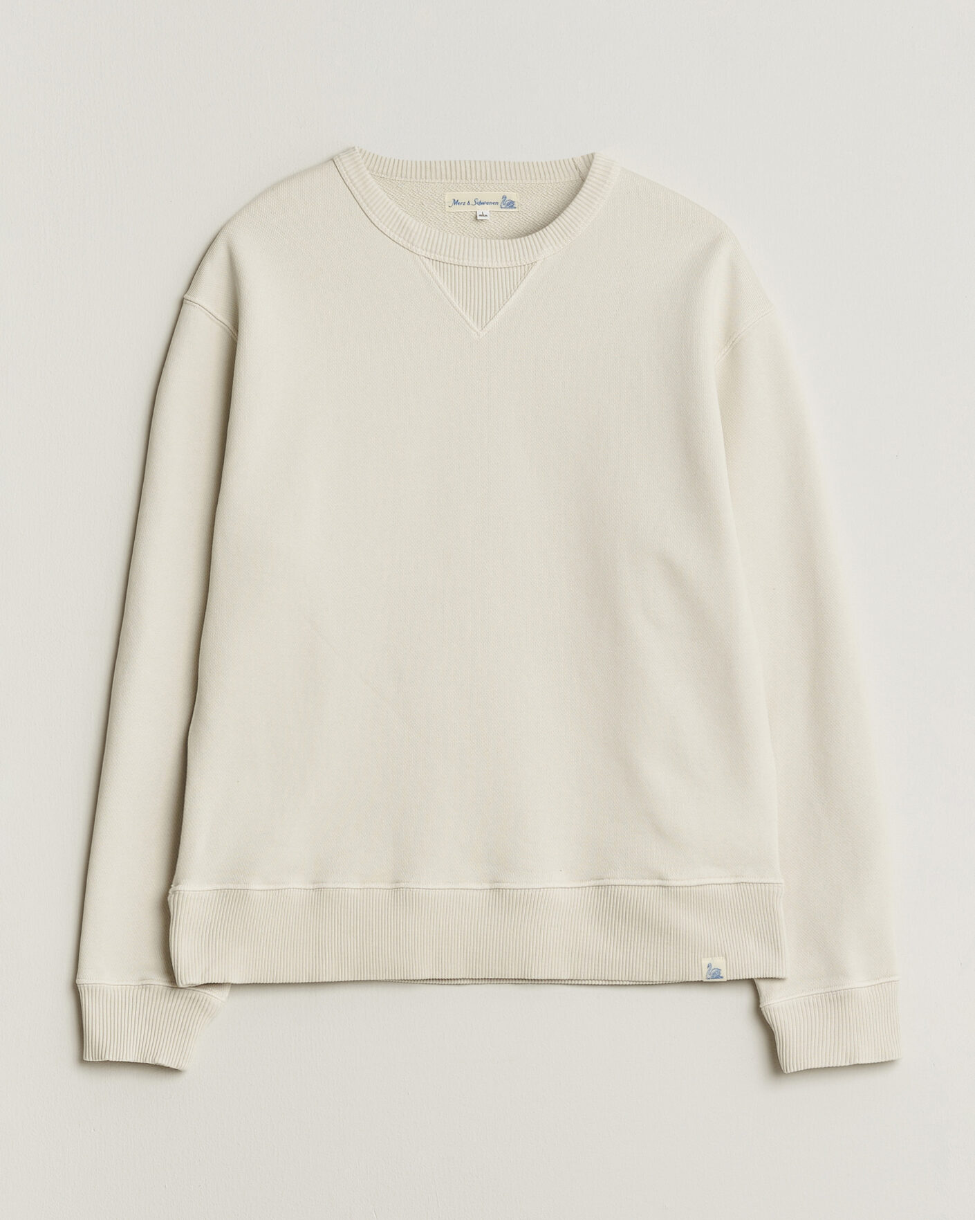 Herren | Pullover | Merz b. Schwanen | Classic Fit Authentic Fleece Sweatshirt Nature