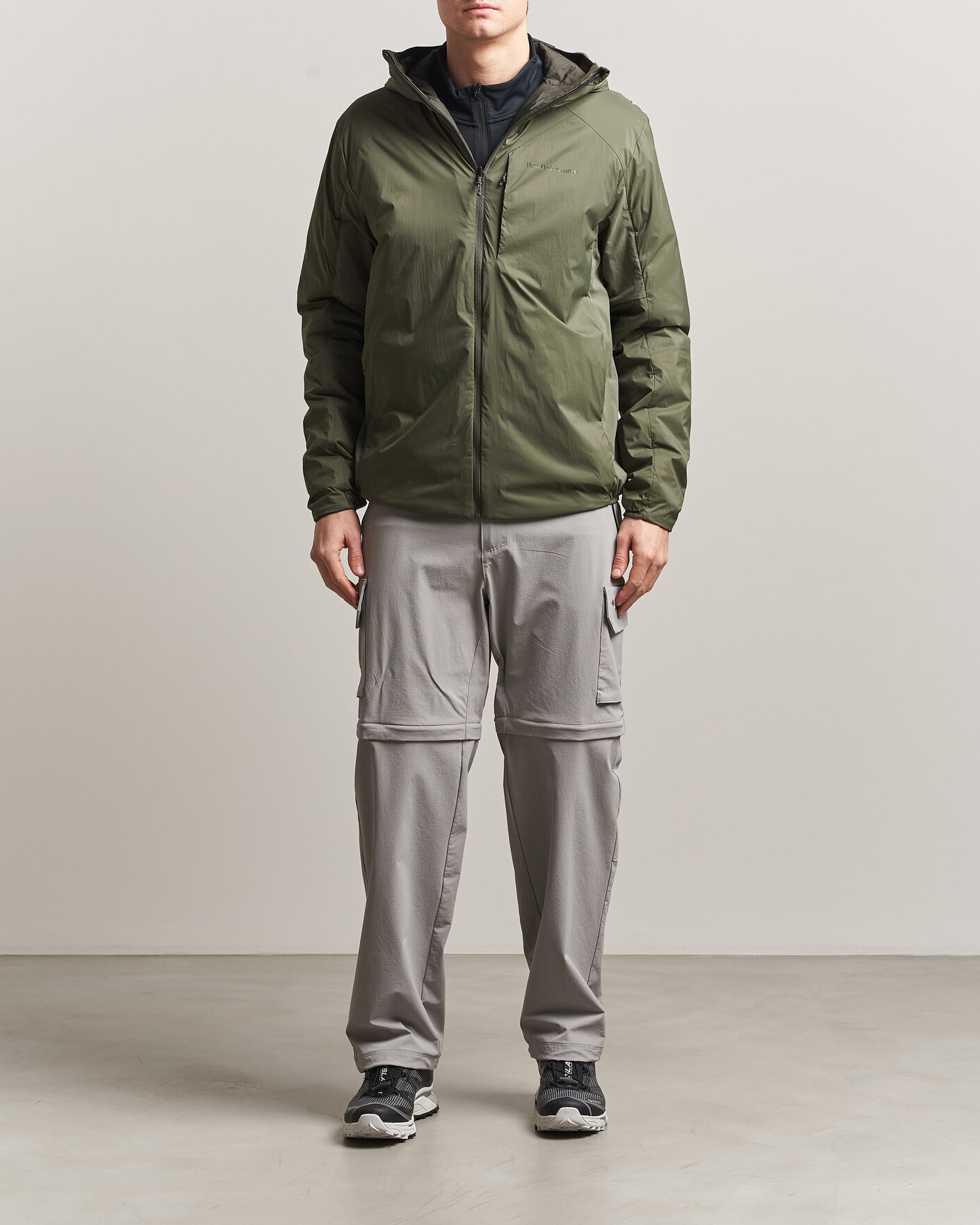 Herren | Jacken | Peak Performance | Freelight Reversible Hooded Jacket Pine Needle