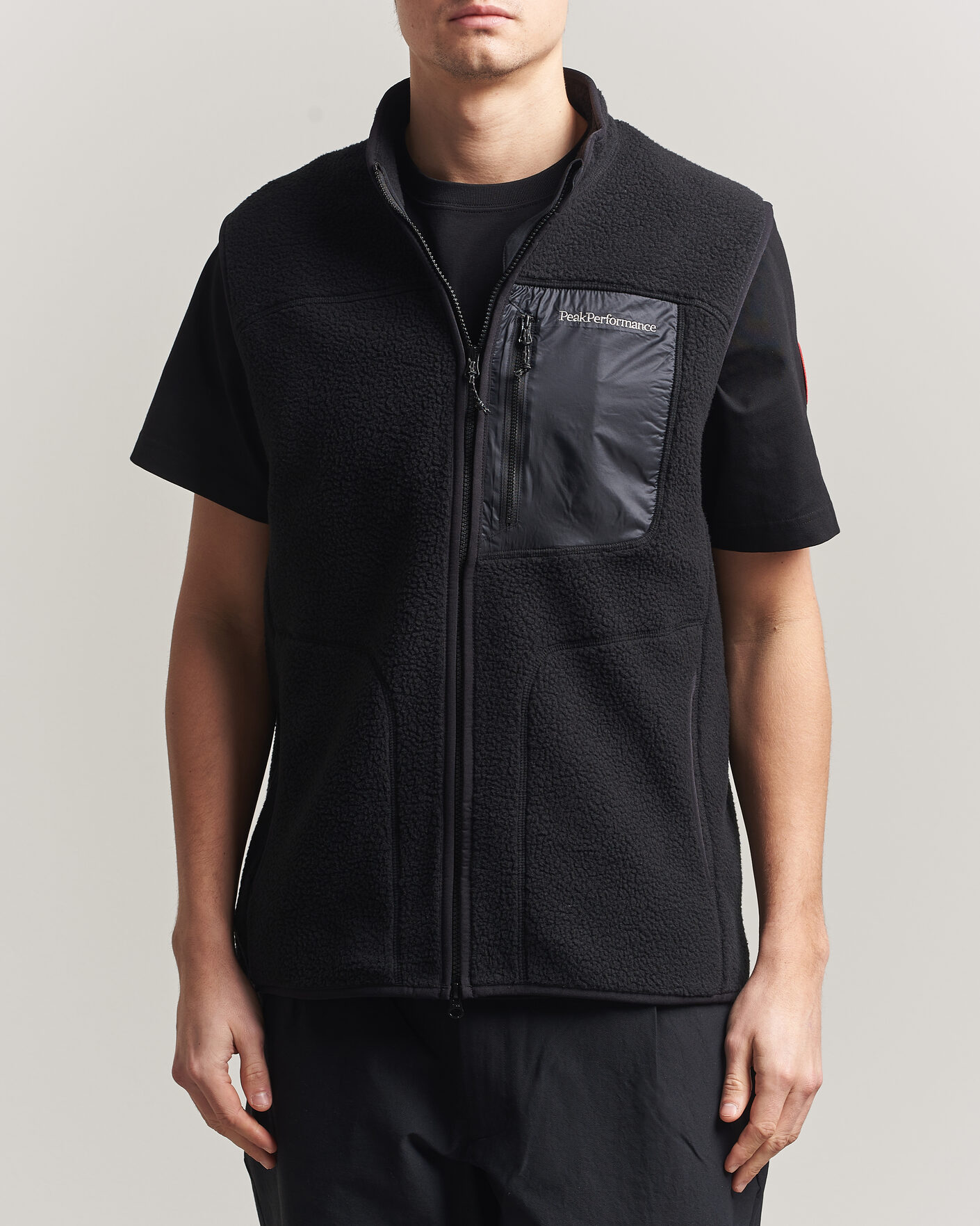 Herren | Pullover | Peak Performance | Nature Rush Pile Vest Black