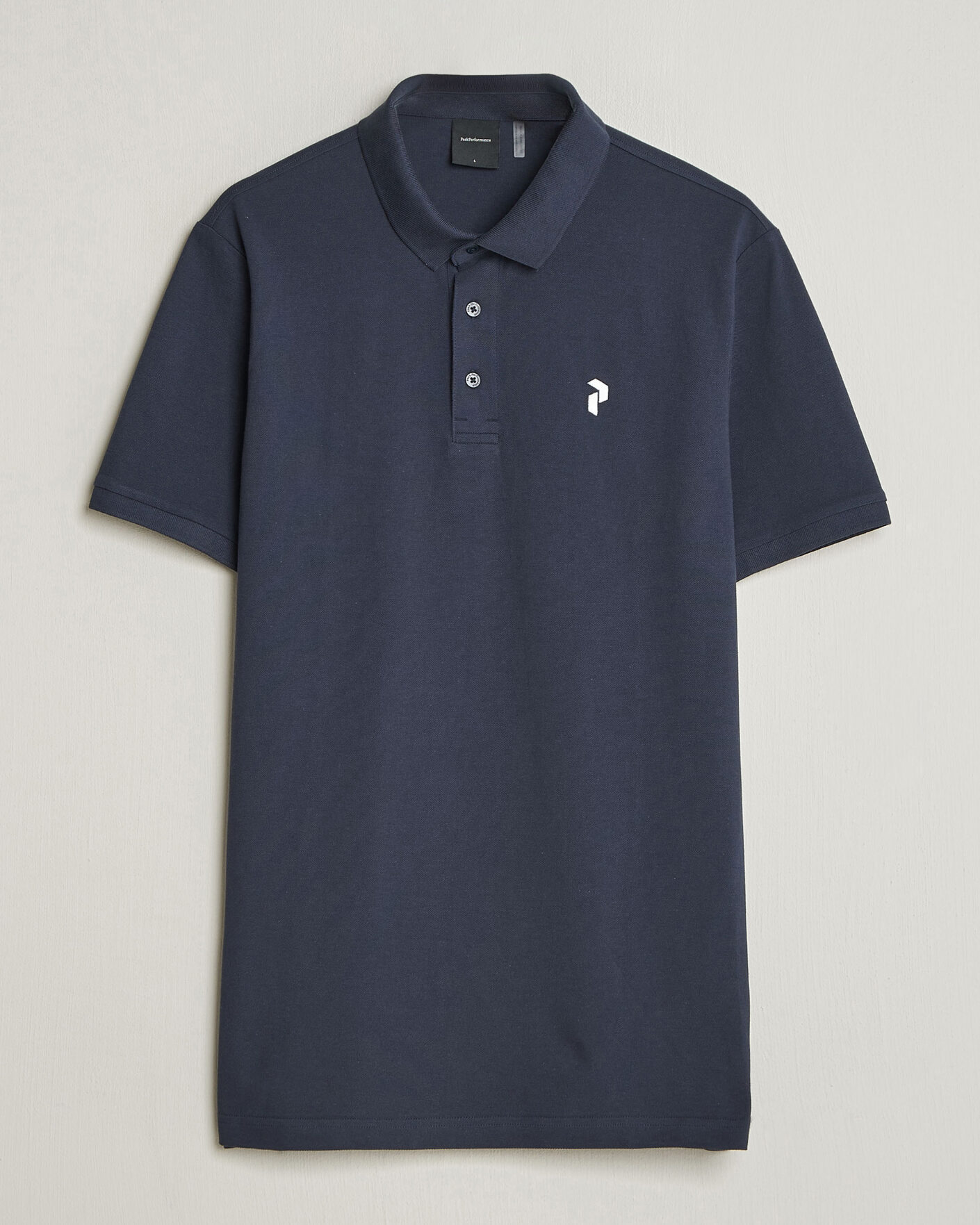 Herren | Poloshirts | Peak Performance | Classic Cotton Polo Blue Shadow