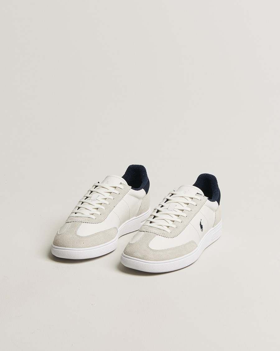 Herren | Sneaker | Polo Ralph Lauren | Bedford Leather/Suede Sneakers White/Navy