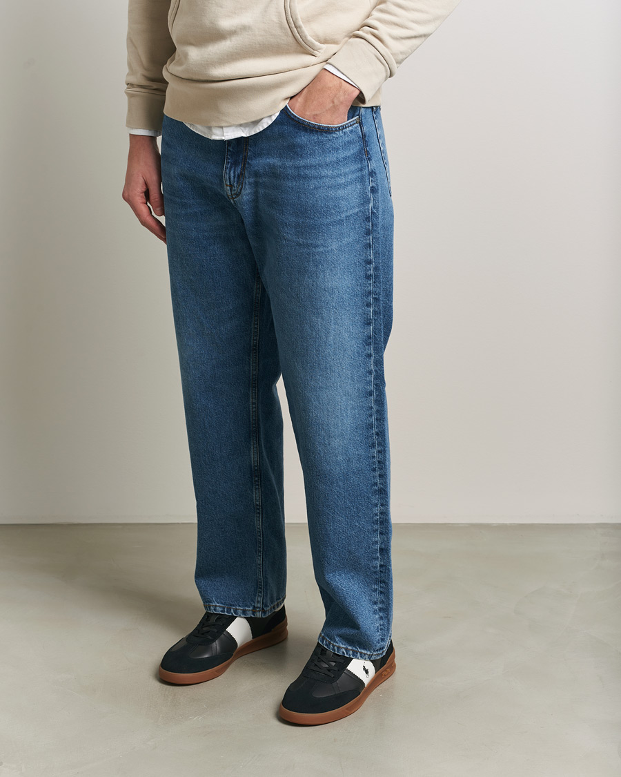 Herren | Sneaker | Polo Ralph Lauren | Aera Leather/Suede Sneakers Black/White