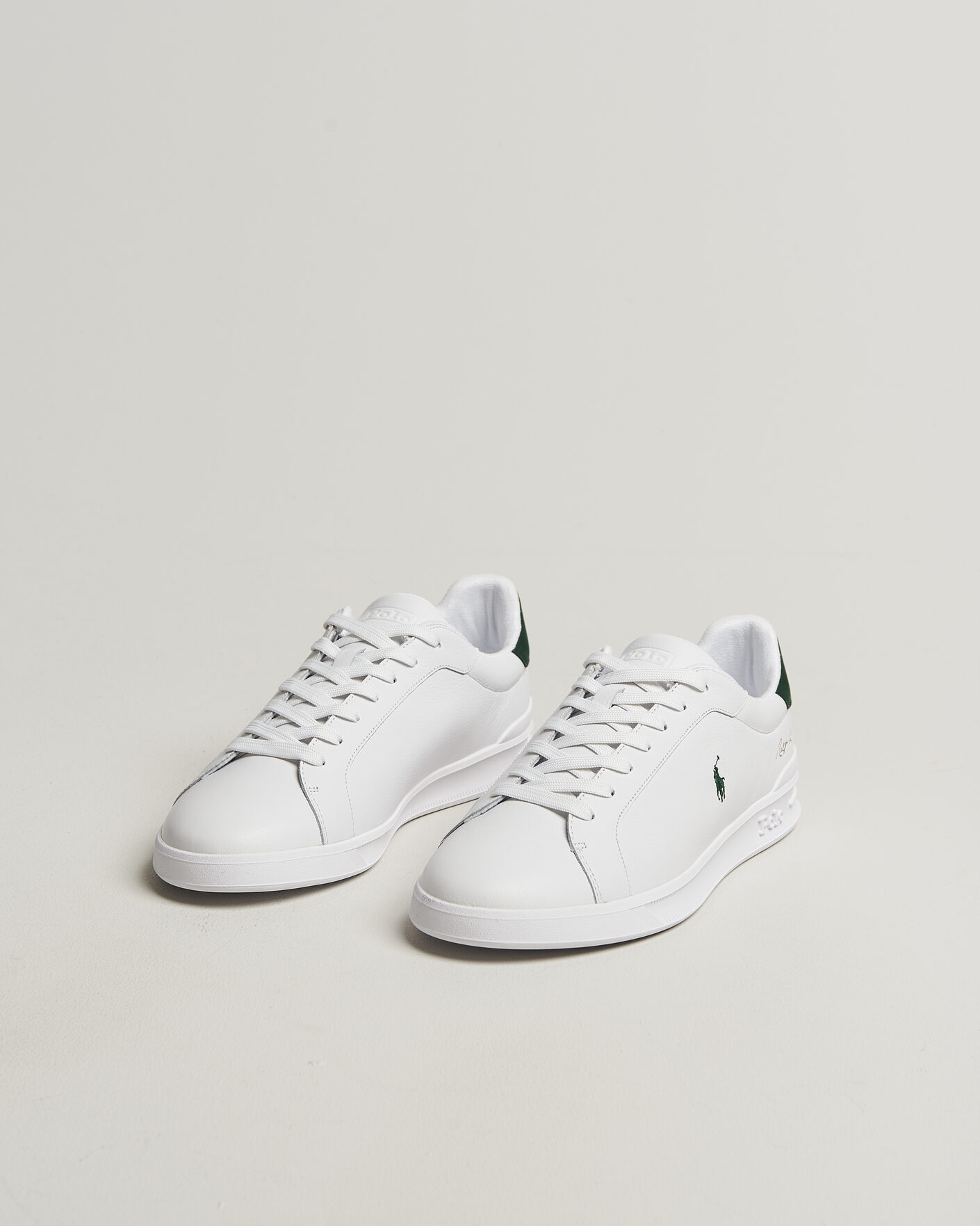 Herren | Sneaker | Polo Ralph Lauren | Heritage Court II Sneakers White/New Fores