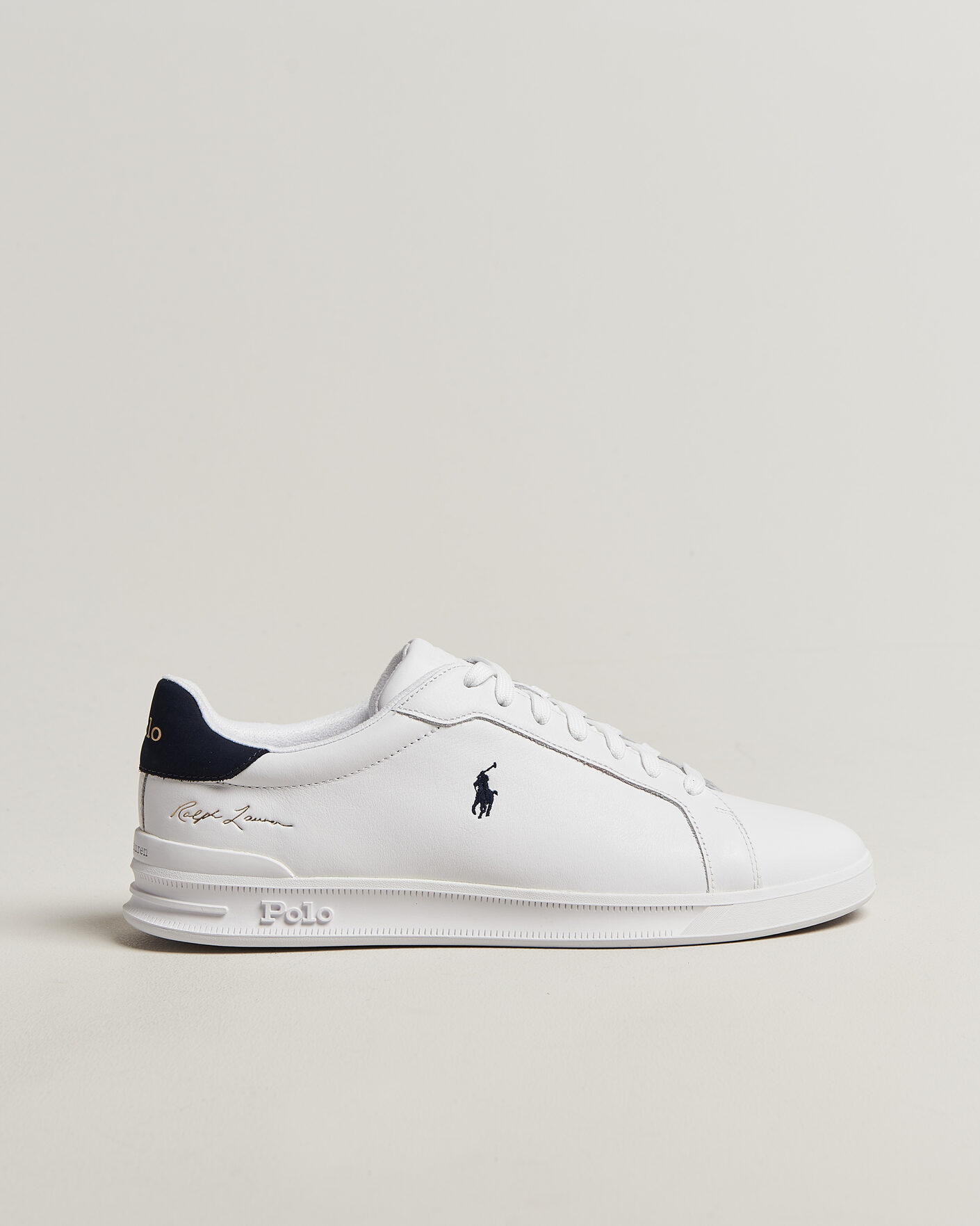 Herren | Sneaker | Polo Ralph Lauren | Heritage Court II Sneakers White/Navy
