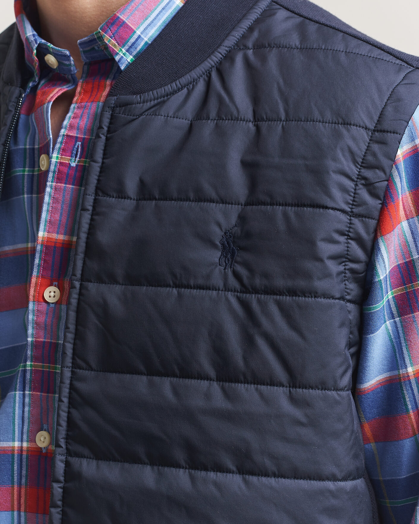 Herren | Westen | Polo Ralph Lauren | Double Knitted Jaquard Vest Aviator Navy