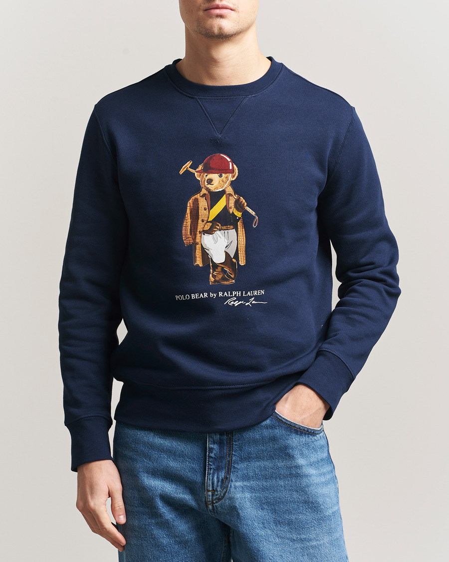 Herren | Pullover | Polo Ralph Lauren | Fleece Bear Sweatshirt Newport Navy