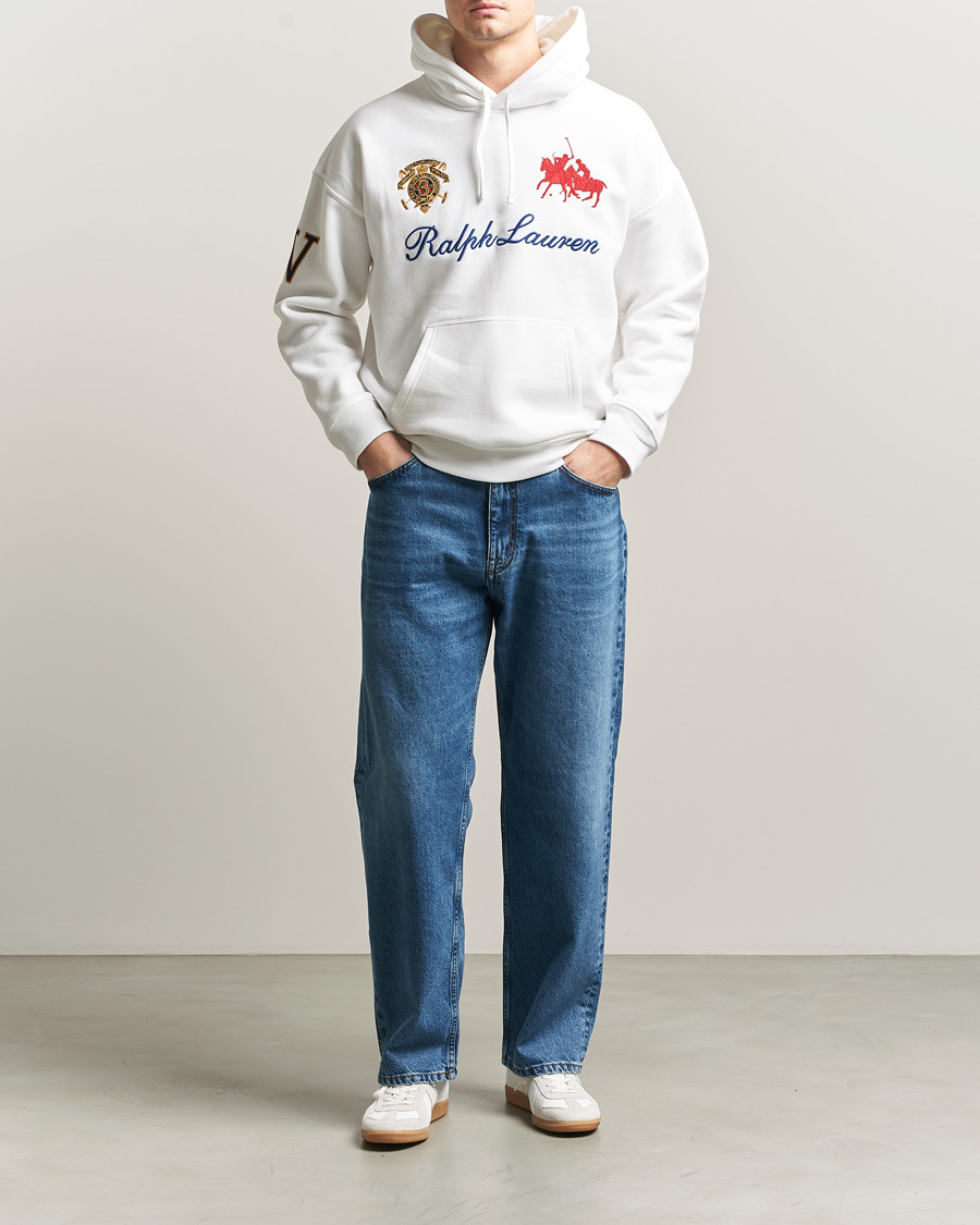 Herren | Pullover | Polo Ralph Lauren | Magic Fleece Logo Hoodie White