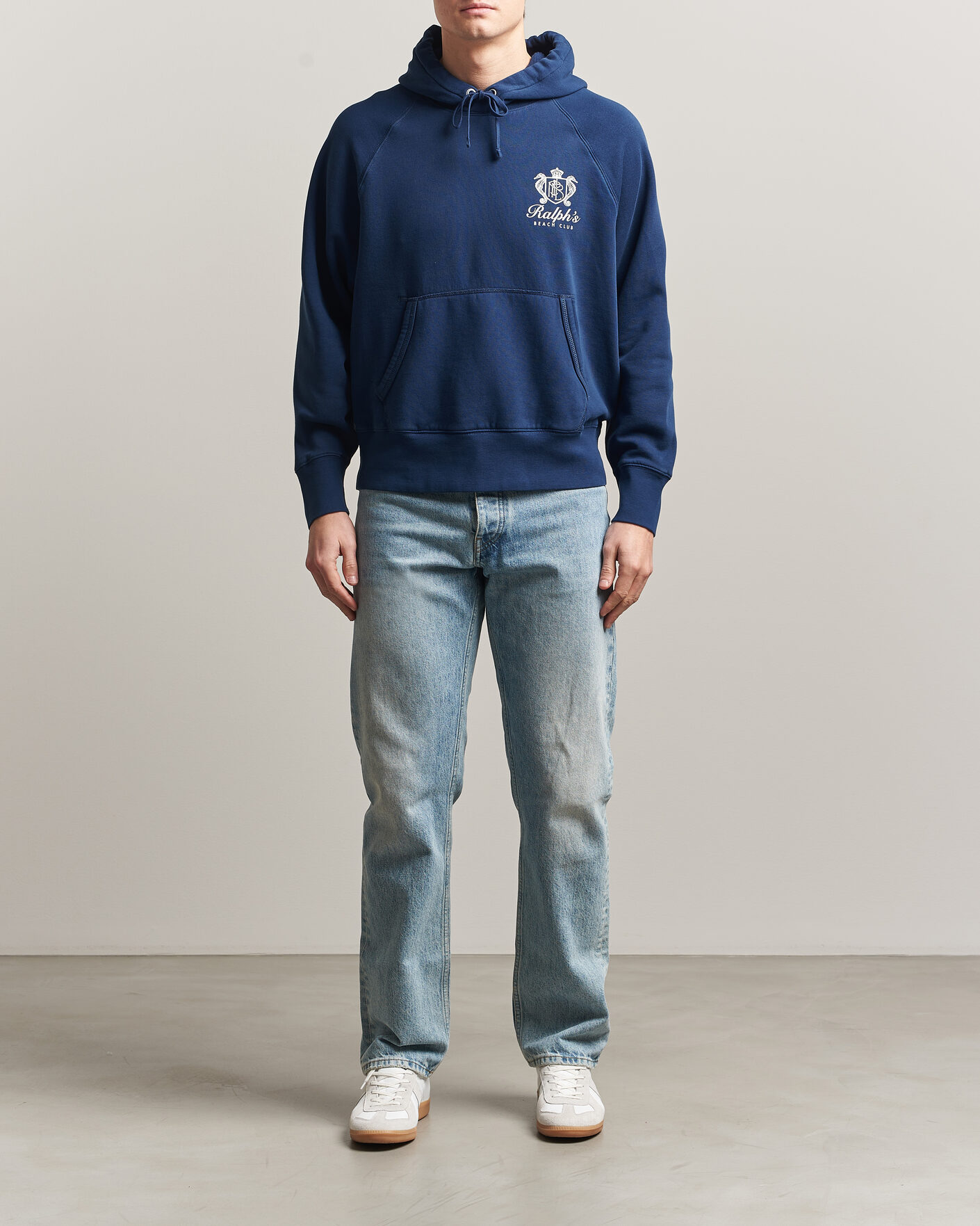 Herren | Pullover | Polo Ralph Lauren | Fleece Hoodie Dark Cobalt