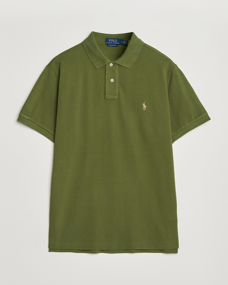 Herren | Poloshirts | Polo Ralph Lauren | Custom Slim Fit Polo Supply Olive