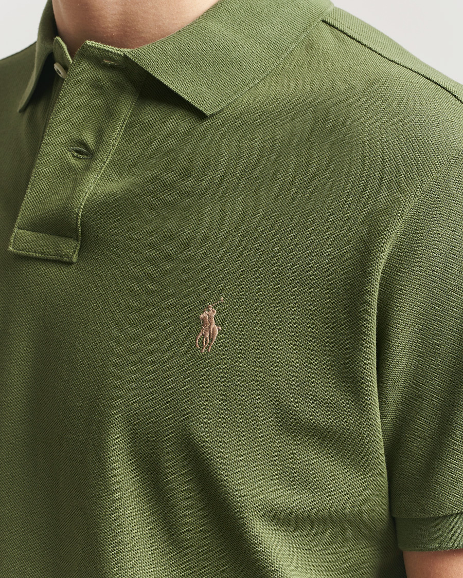 Herren | Poloshirts | Polo Ralph Lauren | Custom Slim Fit Polo Supply Olive