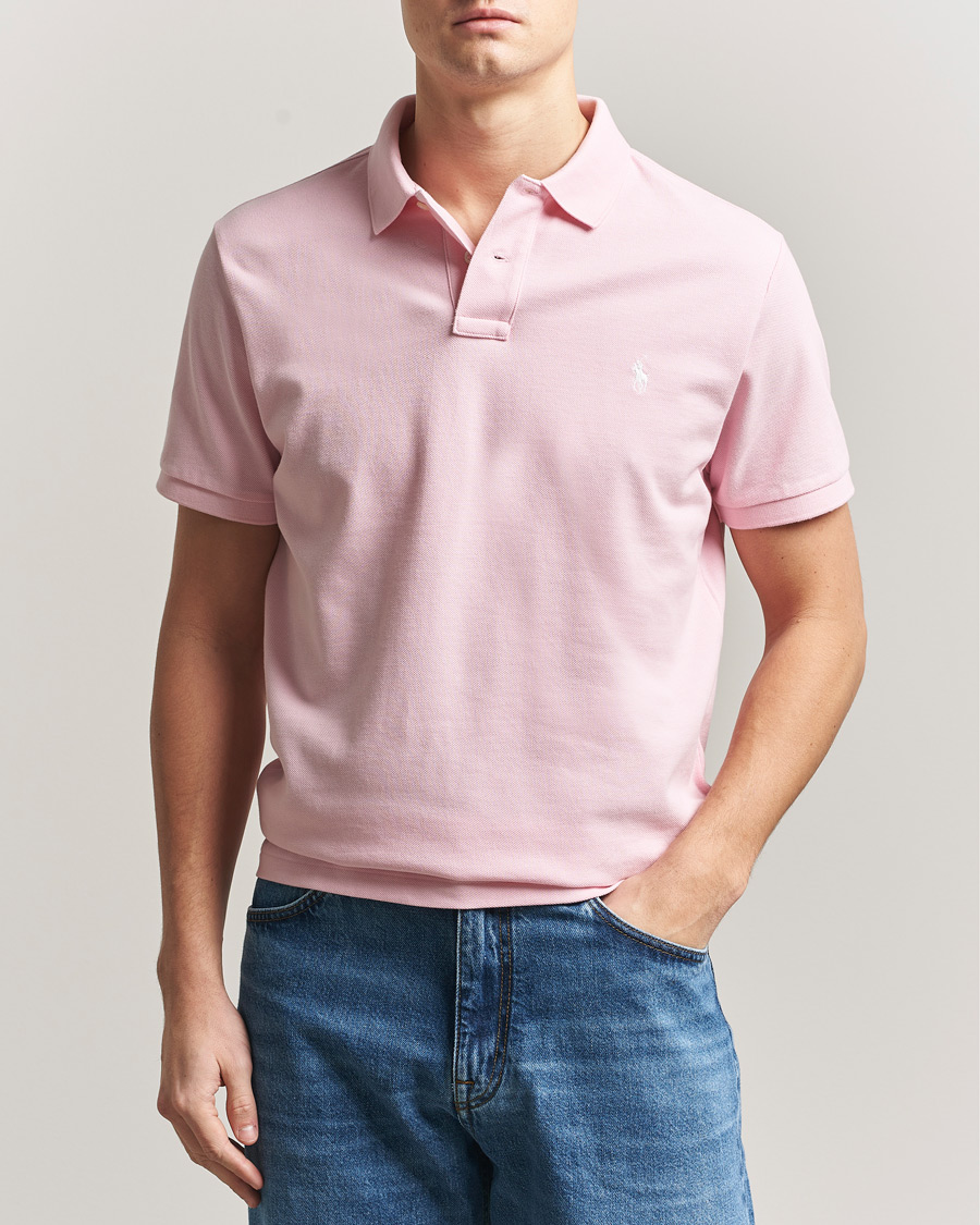 Herren | Poloshirts | Polo Ralph Lauren | Custom Slim Fit Polo Garden Pink