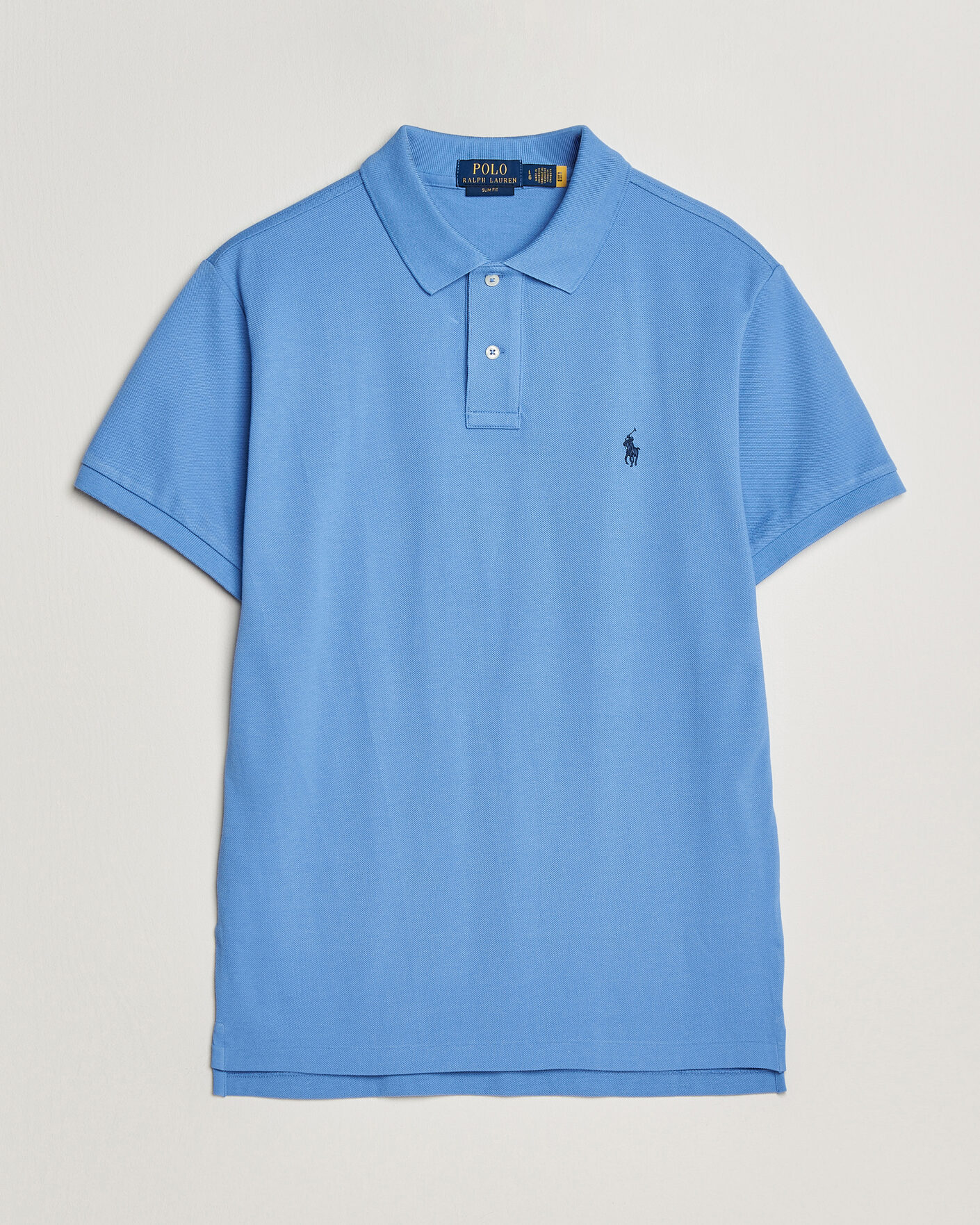 Herren | Poloshirts | Polo Ralph Lauren | Slim Fit Polo Harbour Island Blue
