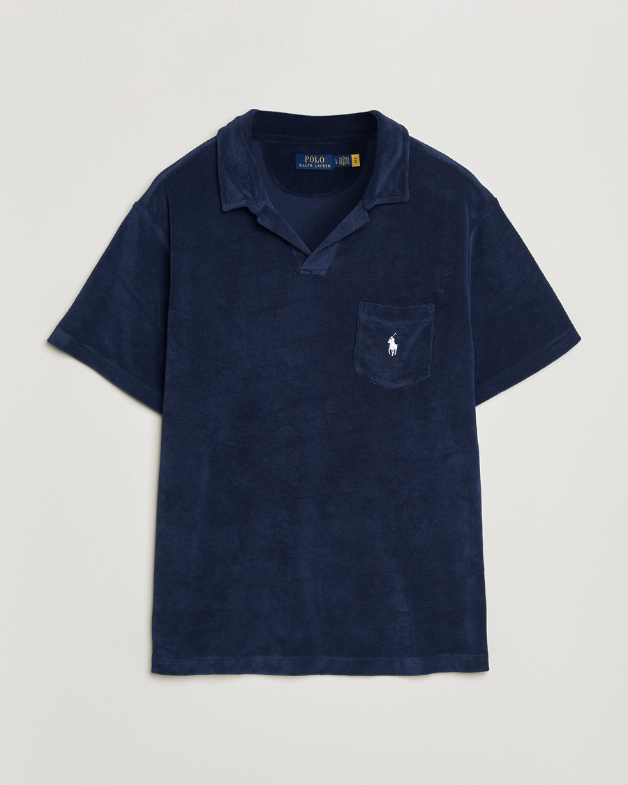 Herren | Poloshirts | Polo Ralph Lauren | Cotton Terry Polo Newport Navy