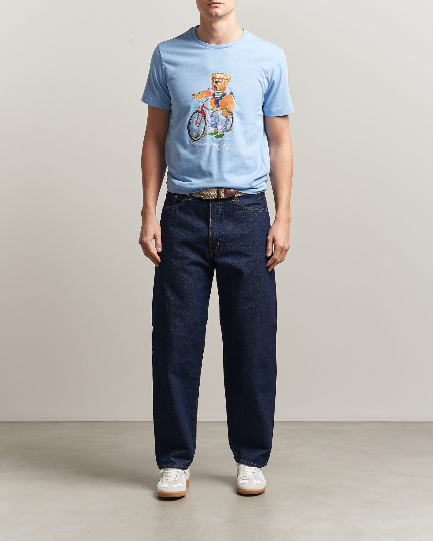 Herren | T-Shirts | Polo Ralph Lauren | Jersey Bear T-Shirt Austin Blue