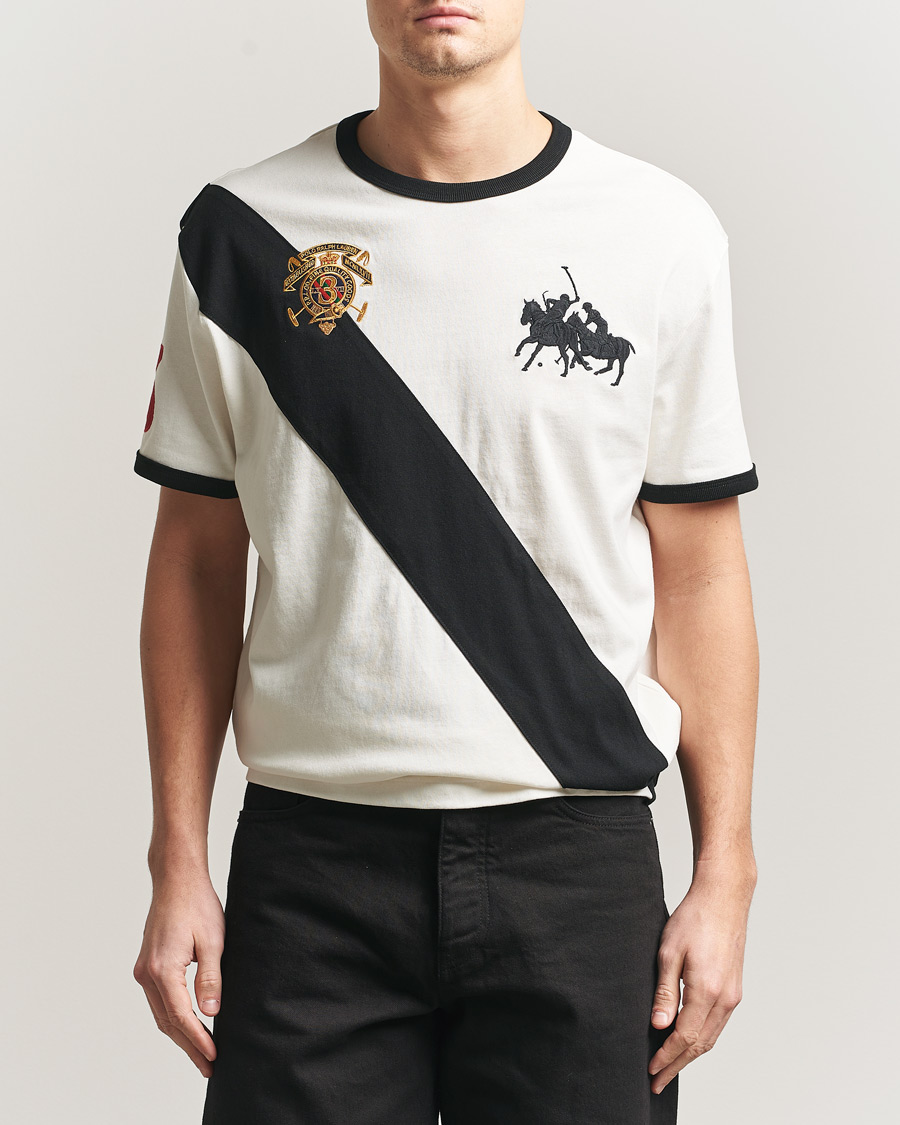 Herren | T-Shirts | Polo Ralph Lauren | Jersey Logo T-Shirt Nevis/Polo Black