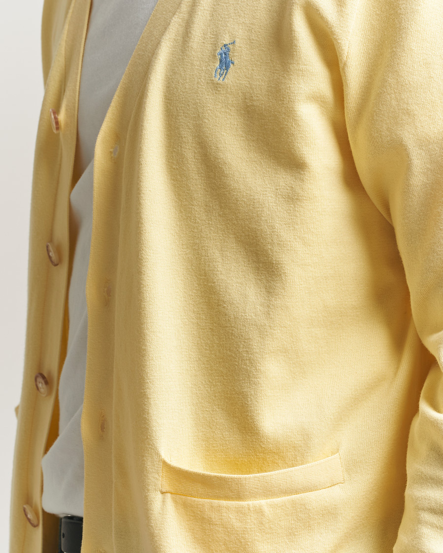 Herren | Pullover | Polo Ralph Lauren | Cotton Cardigan Wicket Yellow