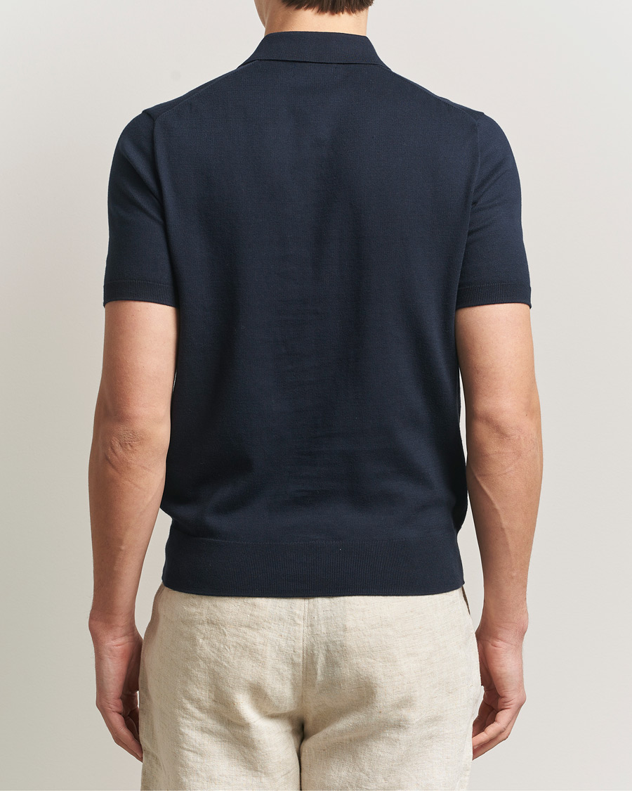 Herren | Poloshirts | Polo Ralph Lauren | Knitted Short Sleeve Polo Hunter Navy