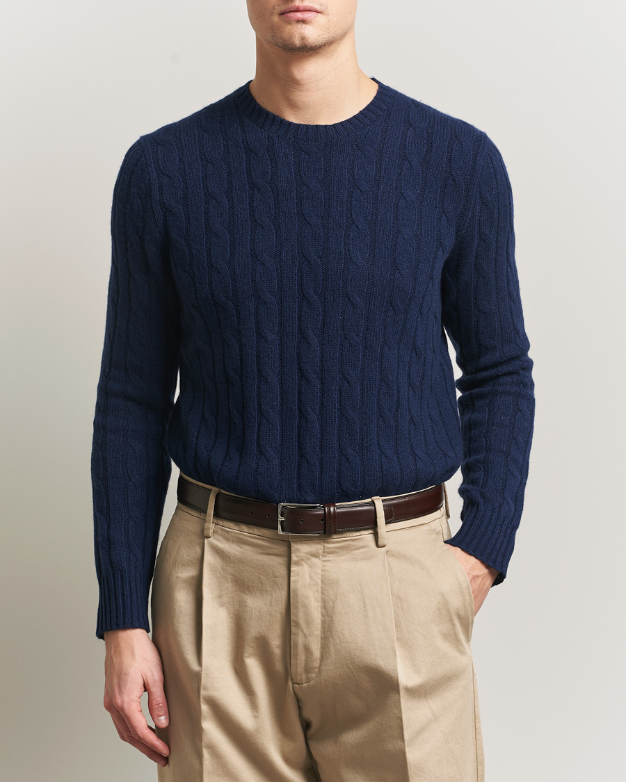 Herren | Pullover | Polo Ralph Lauren | Cashmere Sweater Bright Navy