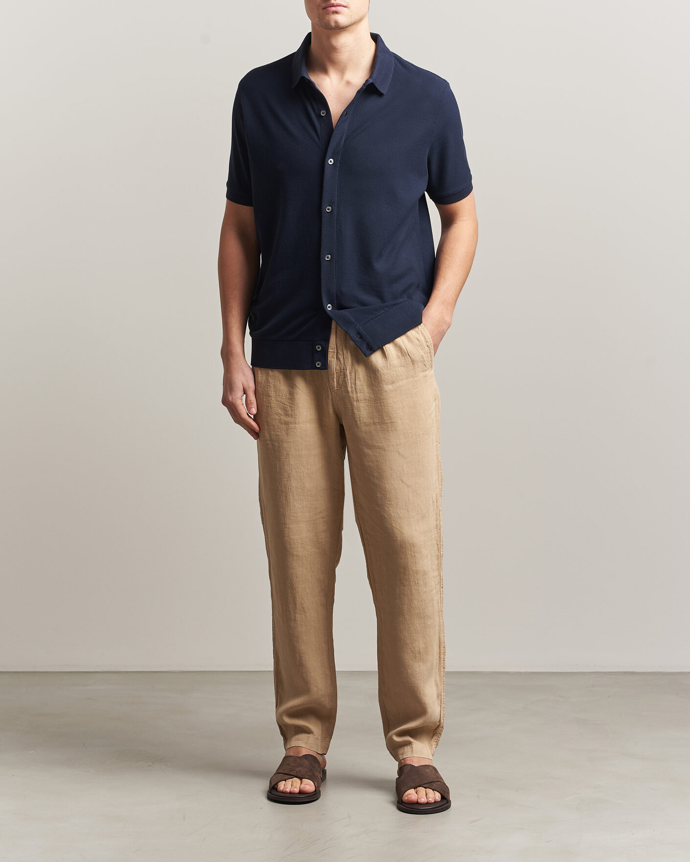 Herren | Hosen | Polo Ralph Lauren | Prepster Linen Trousers Classic Khaki