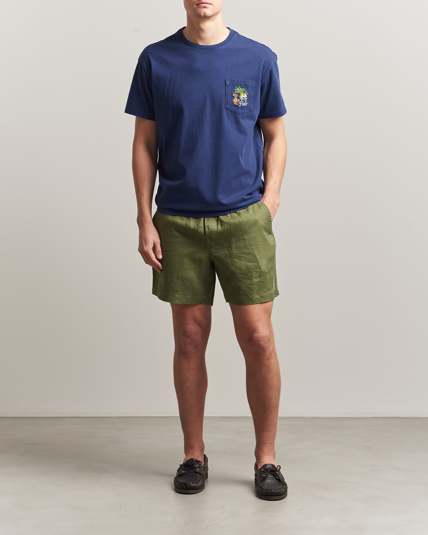 Herren | Shorts | Polo Ralph Lauren | Dyed Linen Shorts Garden Trail
