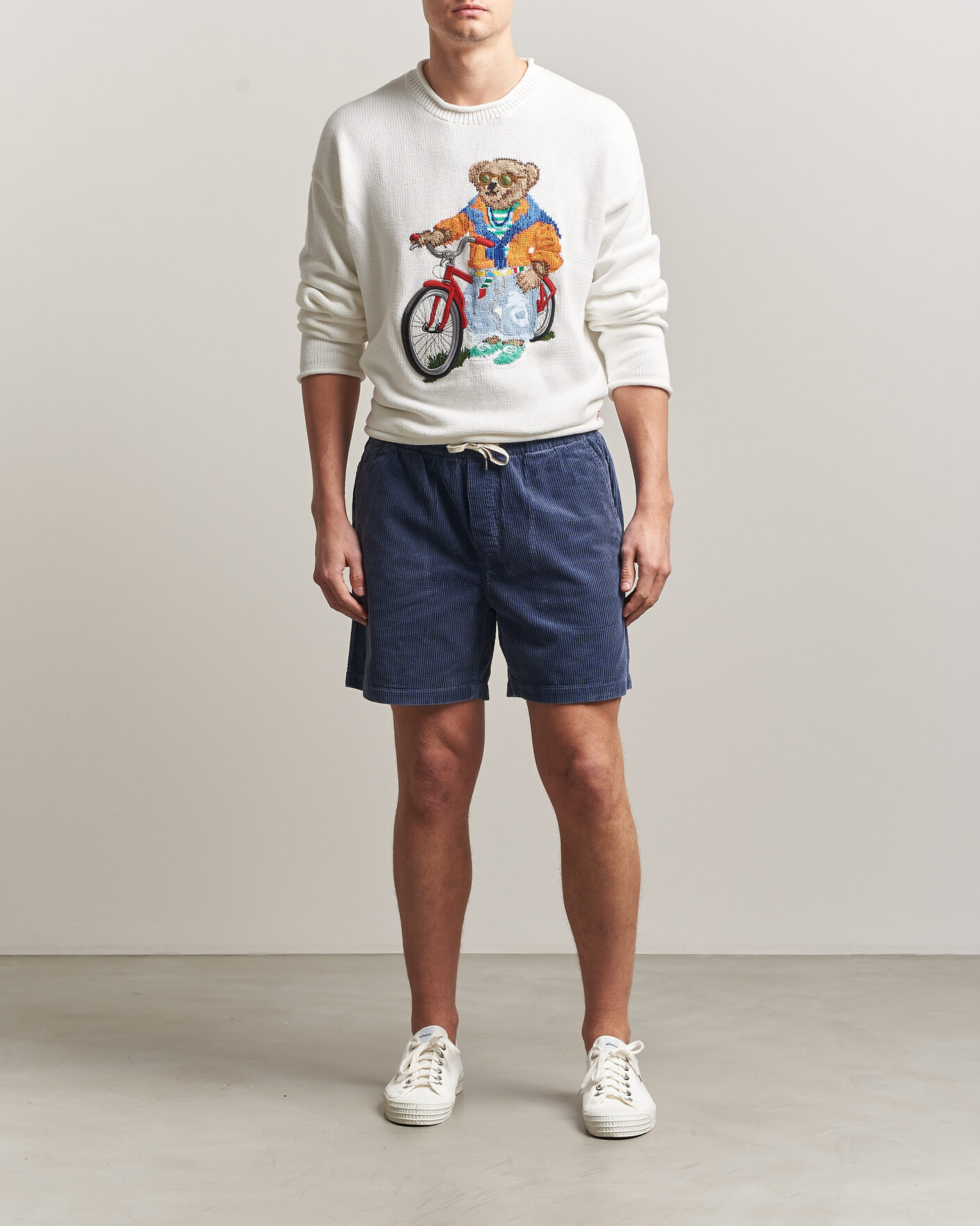 Herren | Shorts | Polo Ralph Lauren | Corduroy Shorts Boston Navy