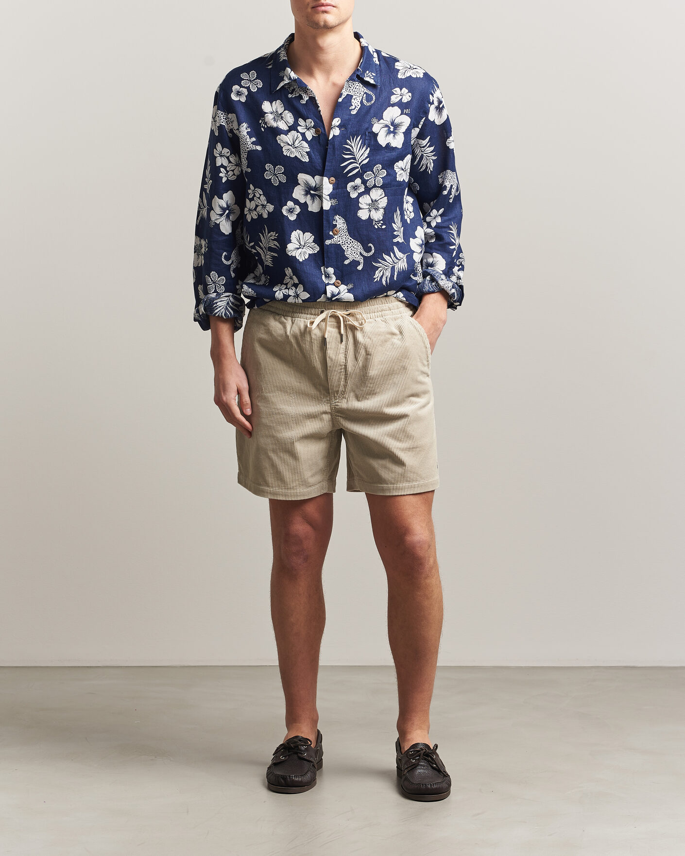 Herren | Shorts | Polo Ralph Lauren | Corduroy Shorts Khaki Stone