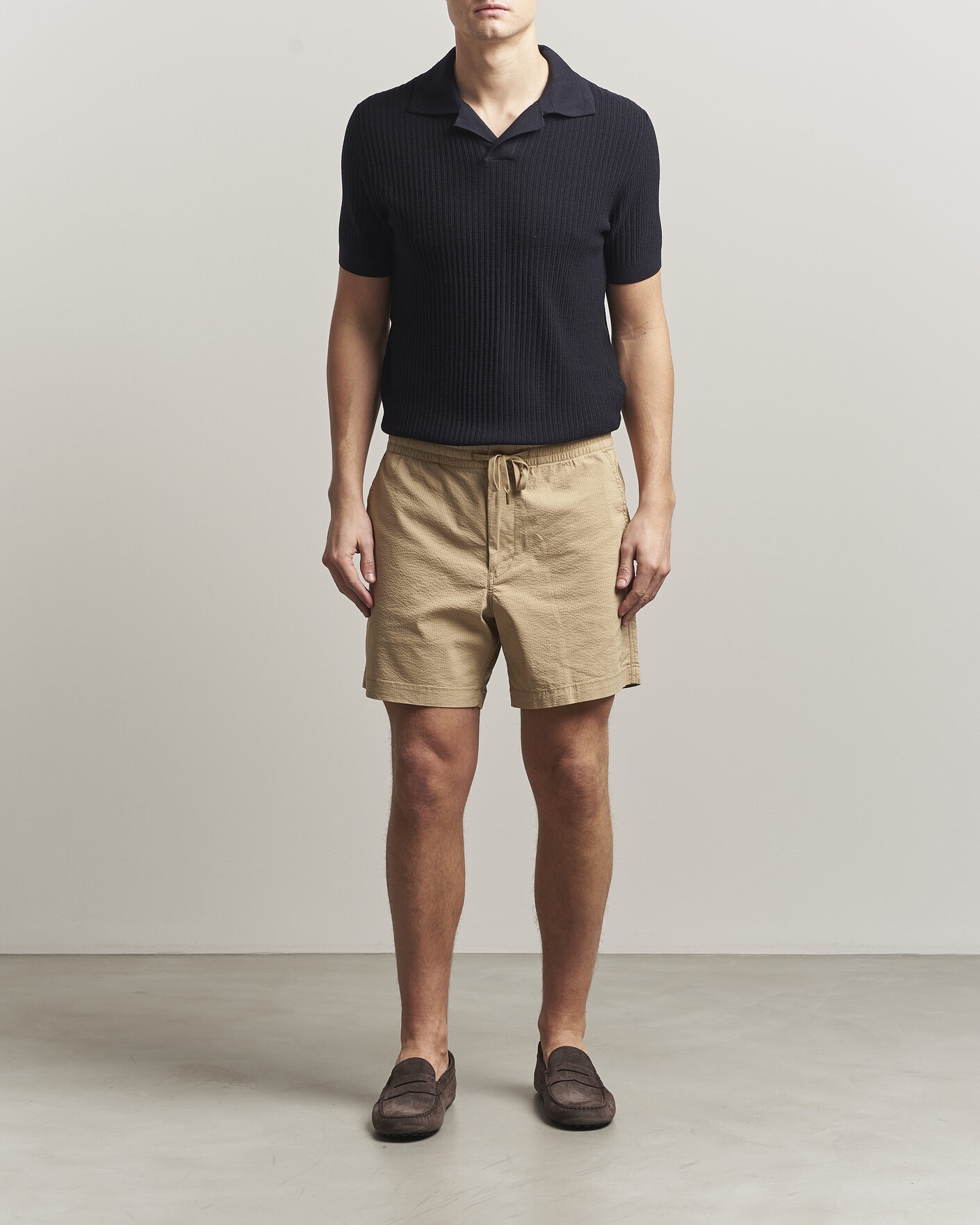Herren | Shorts | Polo Ralph Lauren | Seersucker Shorts Coastal Beige