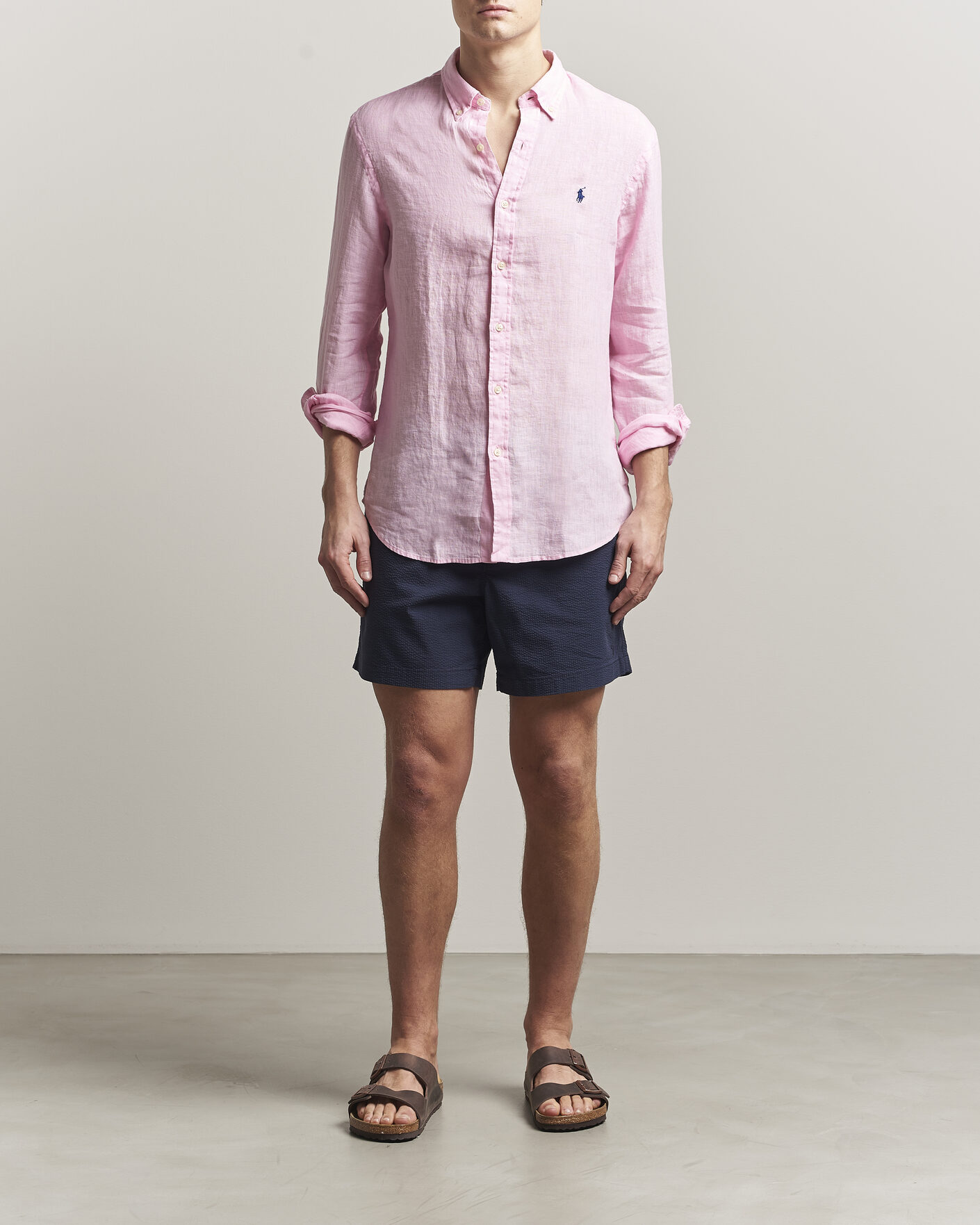 Herren | Shorts | Polo Ralph Lauren | Seersucker Shorts Newport Navy
