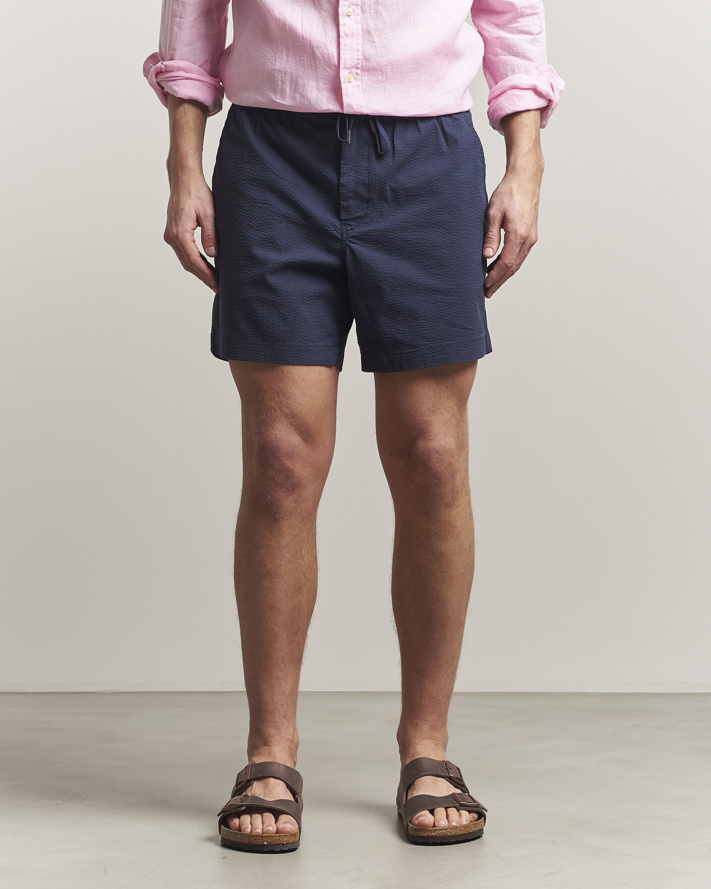 Herren | Shorts | Polo Ralph Lauren | Seersucker Shorts Newport Navy