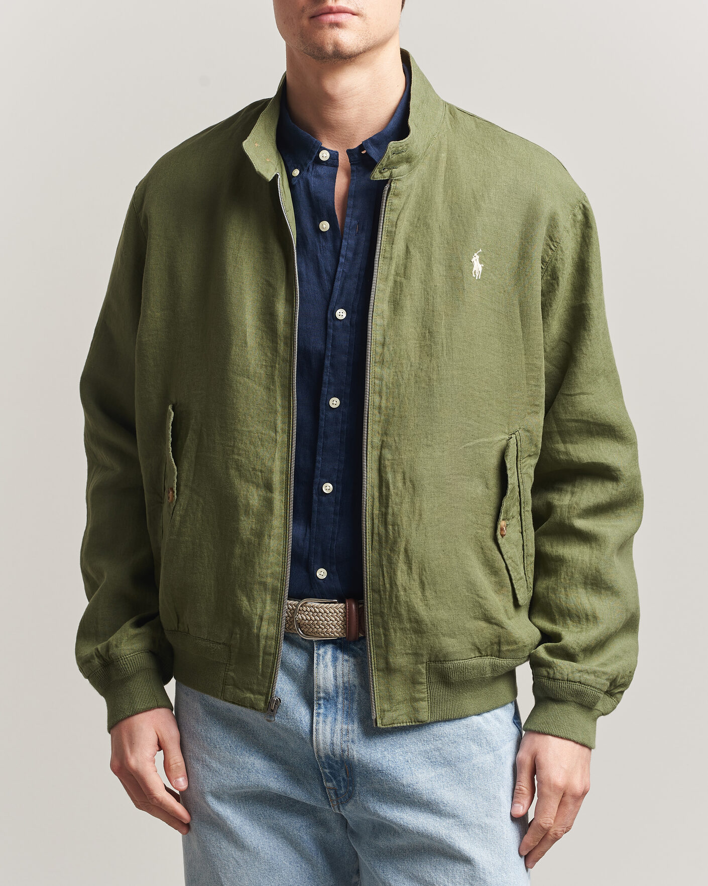 Herren | Jacken | Polo Ralph Lauren | Linen Herringbone Windbreaker Garden Trail