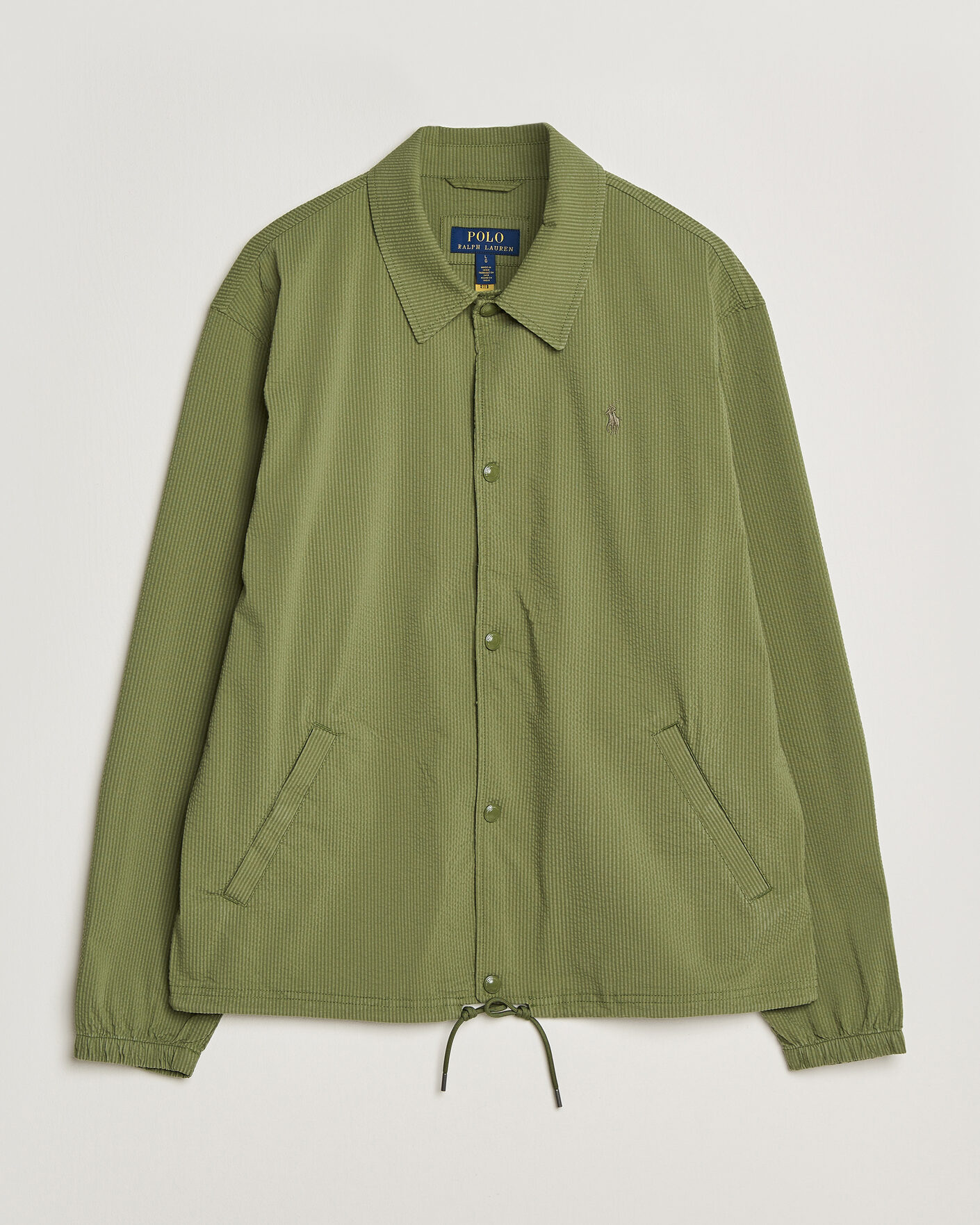 Herren | Jacken | Polo Ralph Lauren | Seersucker Windbreaker Jacket Supply Olive